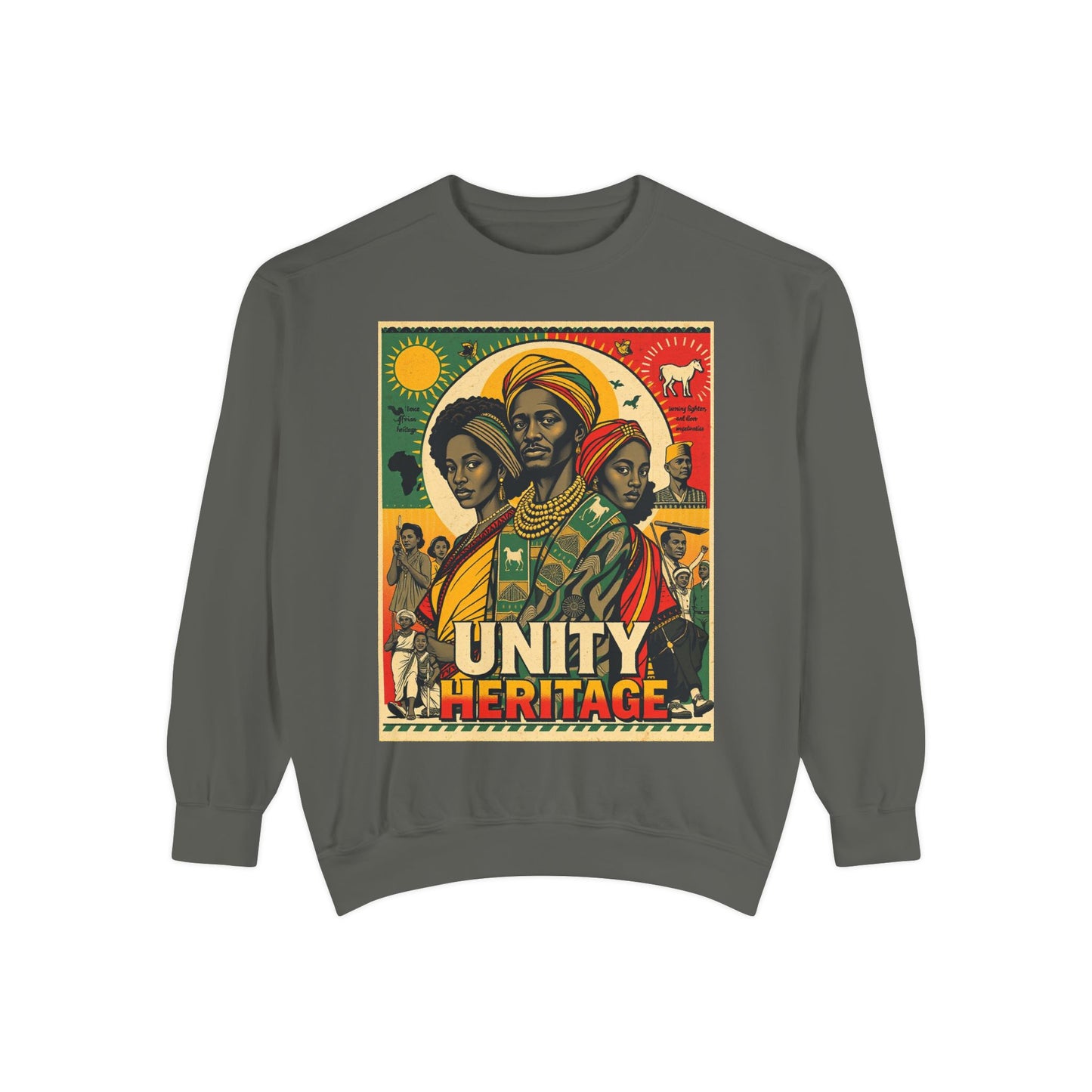 Heritage & Strength – Unisex African Pride Sweatshirt