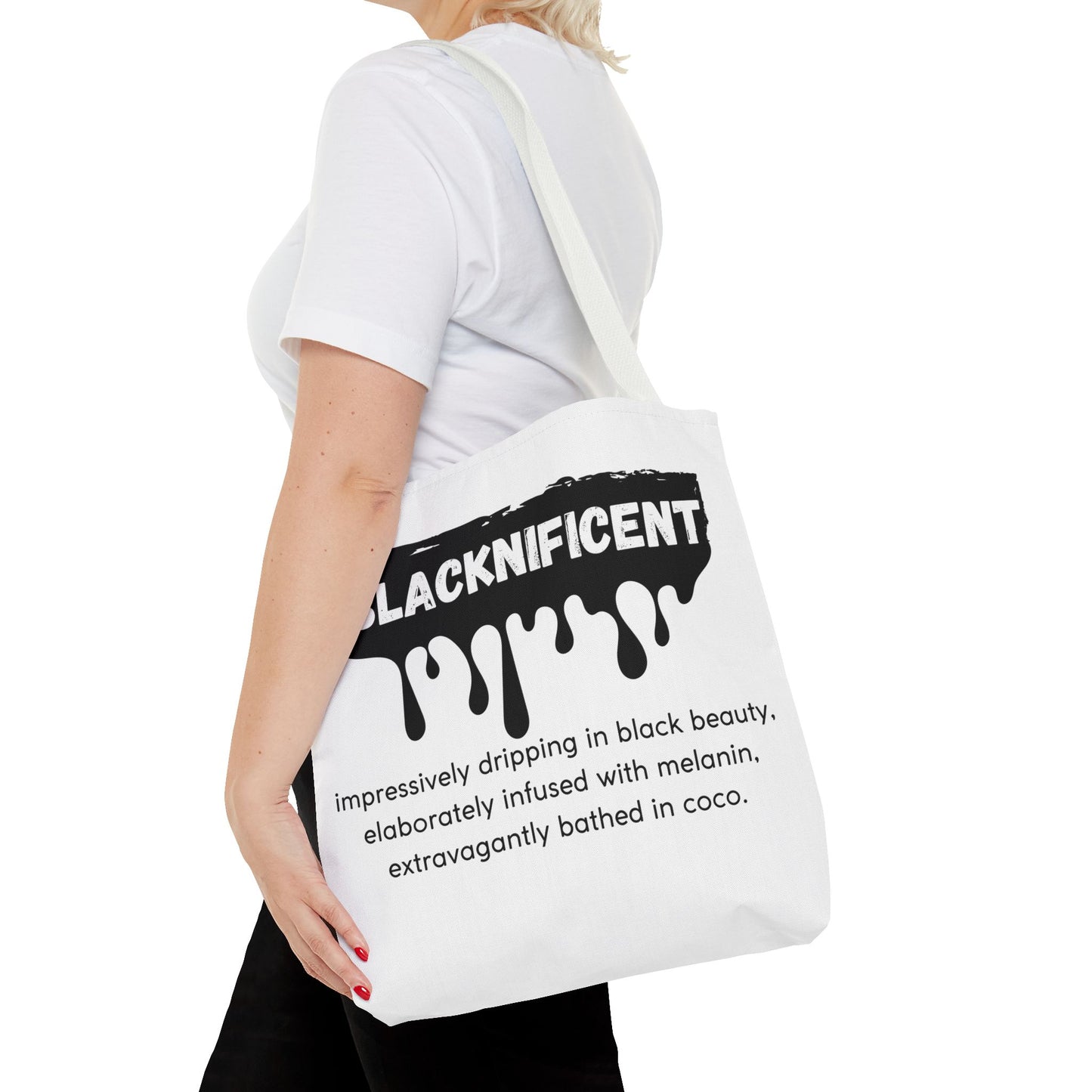 Embrace Boldness with the Blacknificent Tote Bag