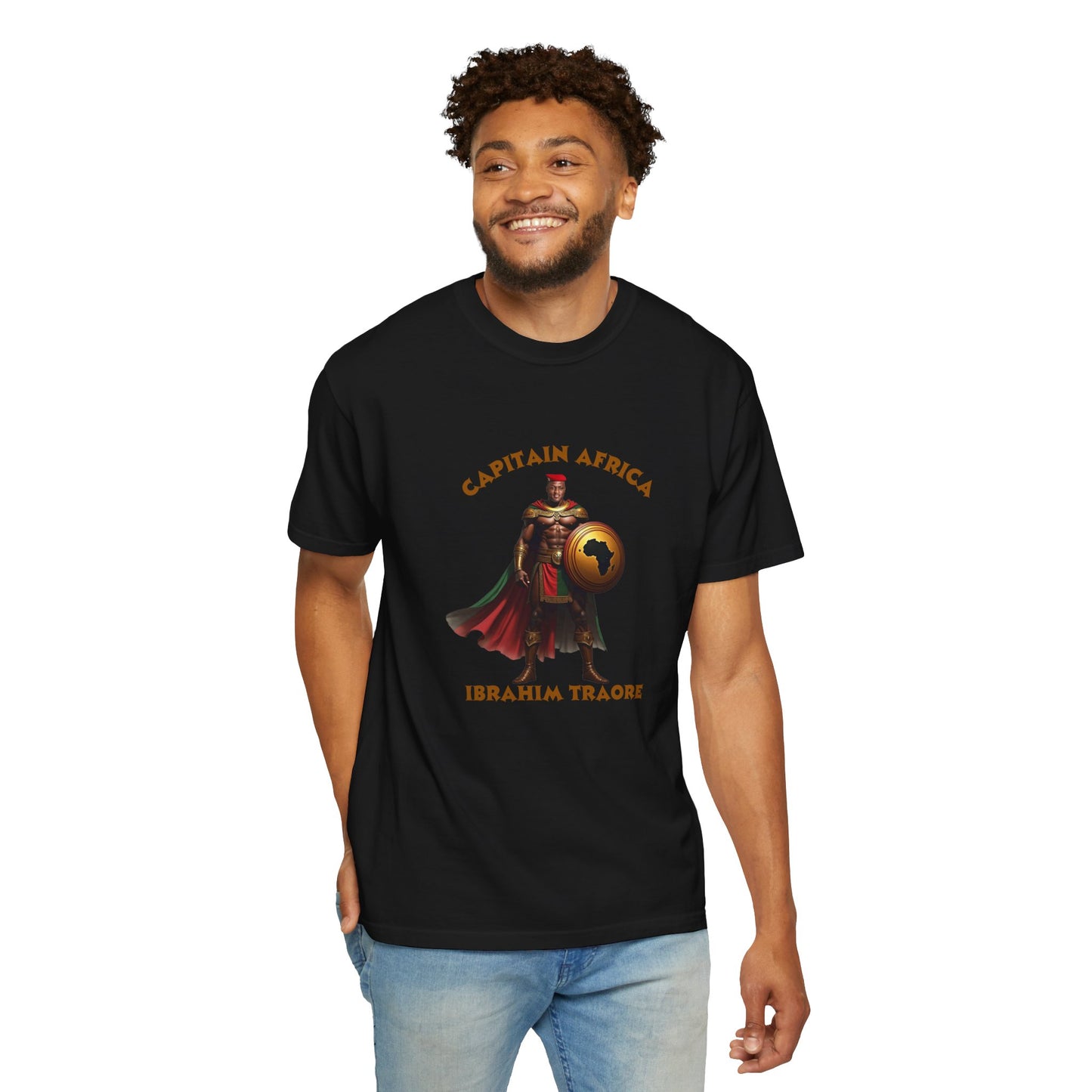 Captain Africa Unisex Garment-Dyed T-Shirt