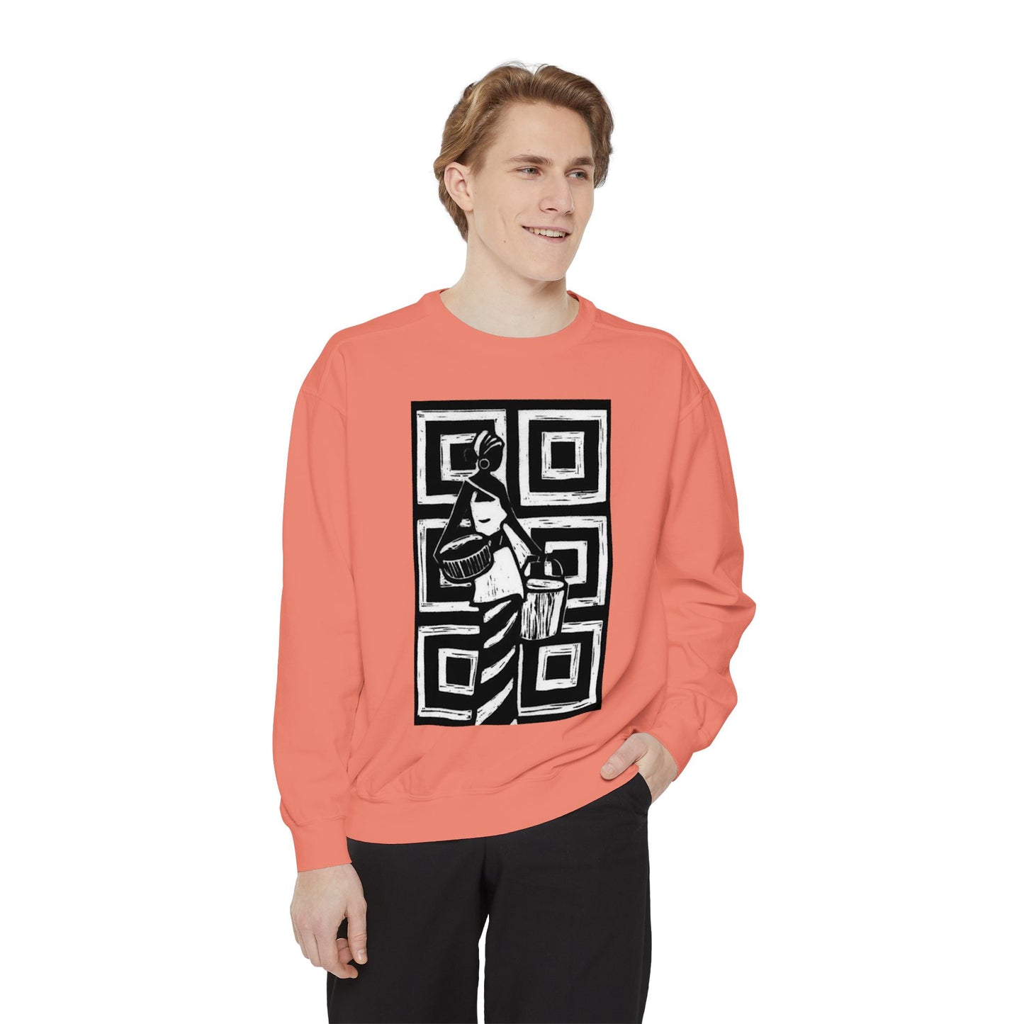 Traditional African Woman Art Sweatshirt