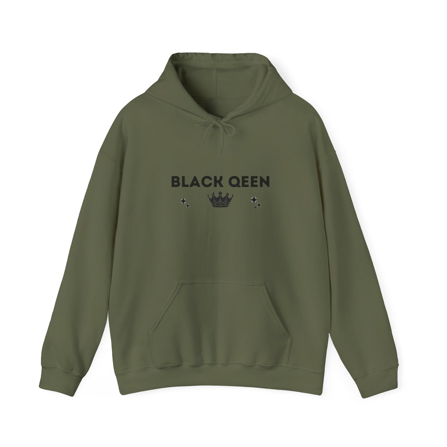 Black Queen Empowerment Hoodie - Wear Your Crown with Pride