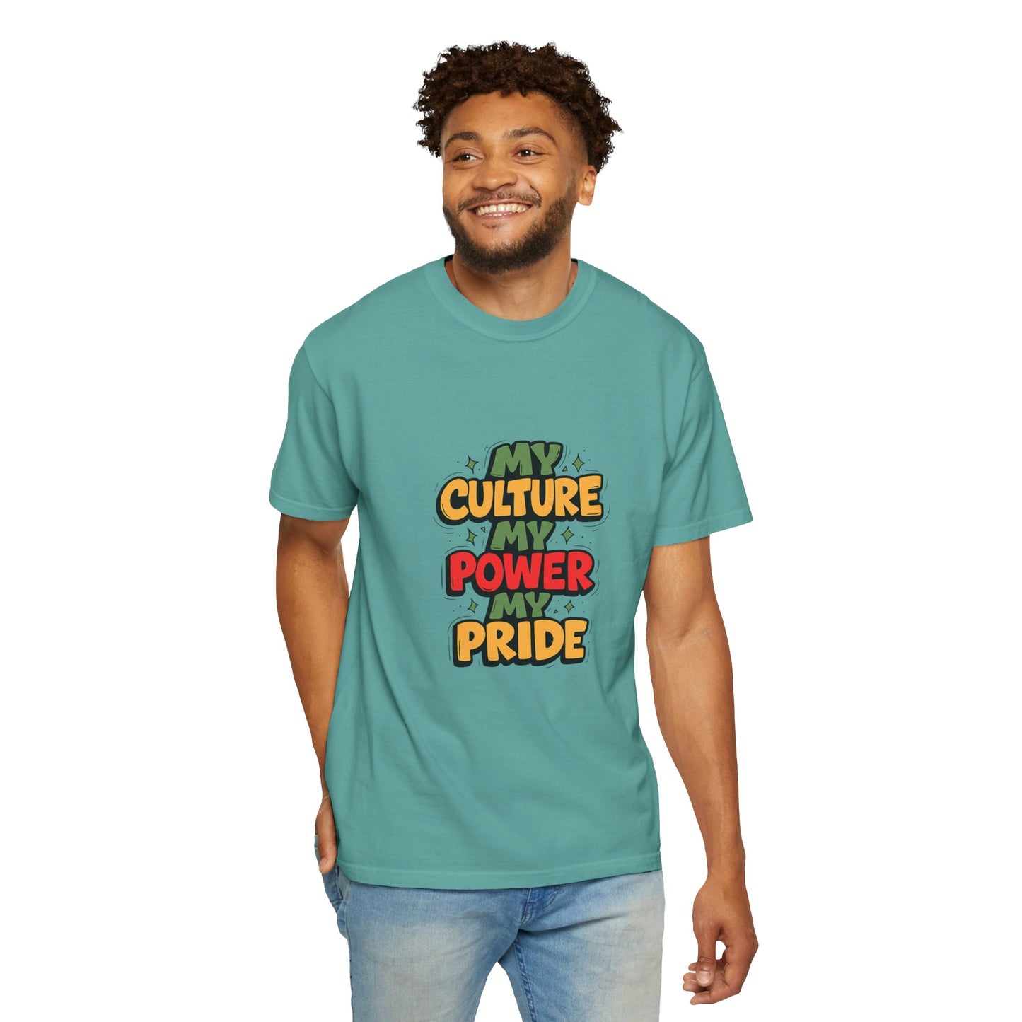 Cultural Pride T-Shirt, Unisex Garment-Dyed Tee, Self-Expression Apparel, Perfect for Festivals, Gifts, Celebrations