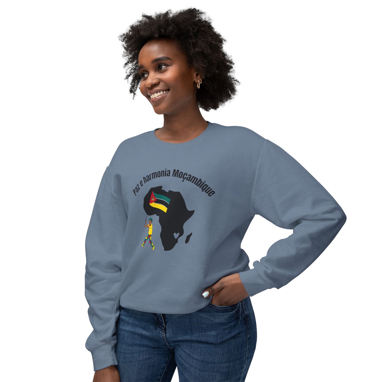Paz e Harmonia Mocambique Unisex Sweatshirt