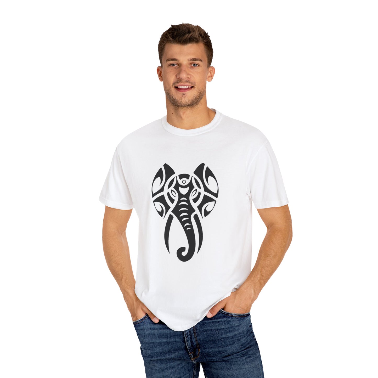 Majestic Spirit: Tribal Elephant T-shirt