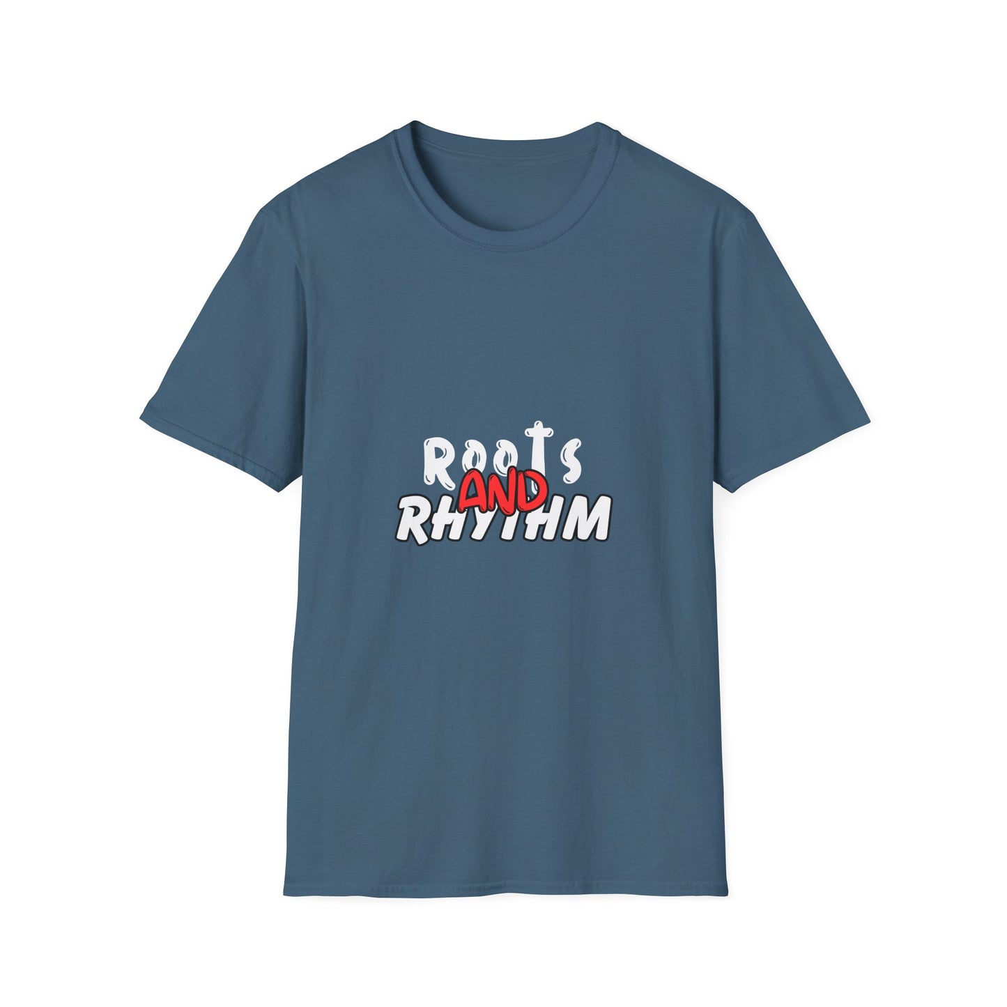 Rhythm & Vibe Unisex Softstyle T-Shirt, Casual Wear, Music Lover Tee, Gift for Her/Him, Everyday Comfort