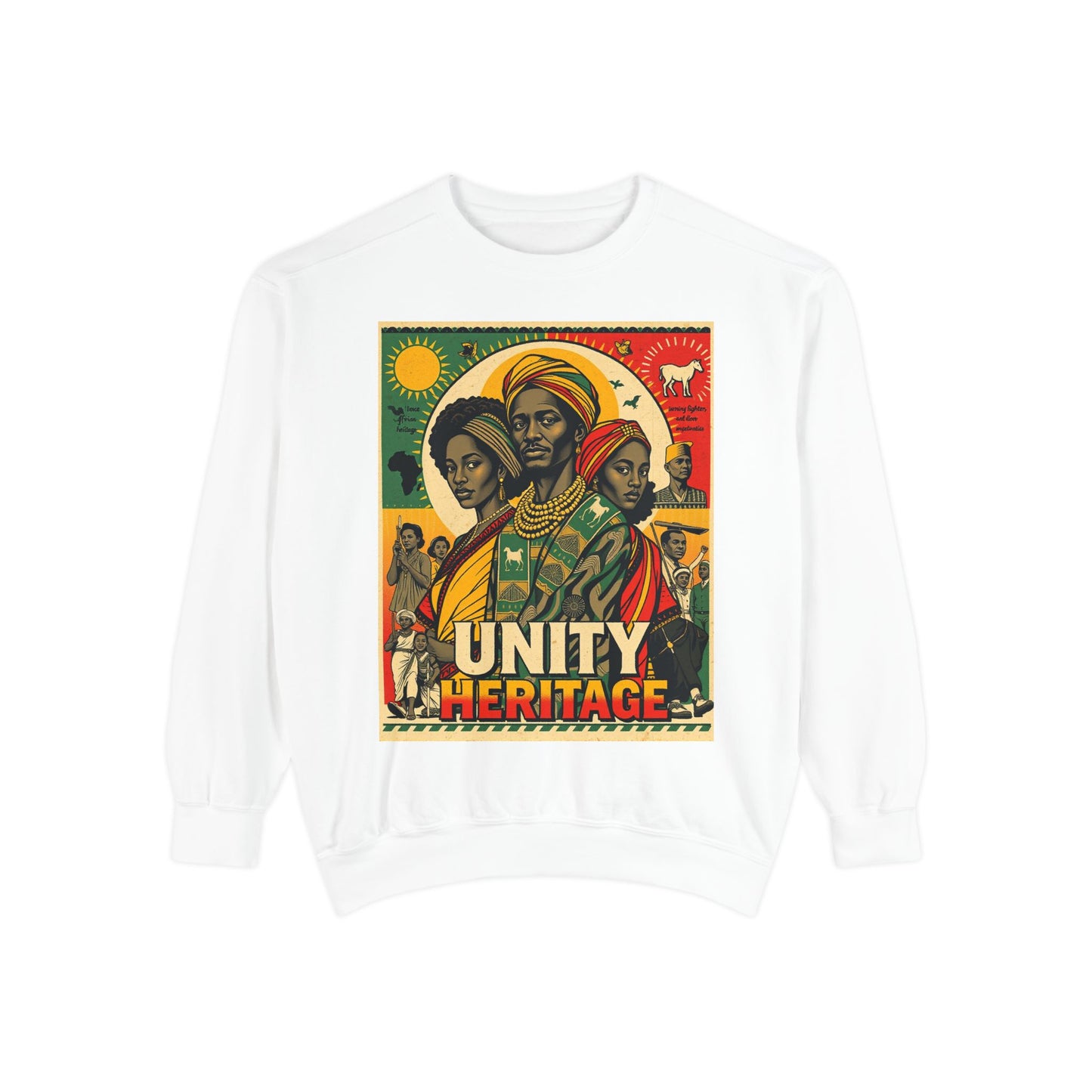 Heritage & Strength – Unisex African Pride Sweatshirt