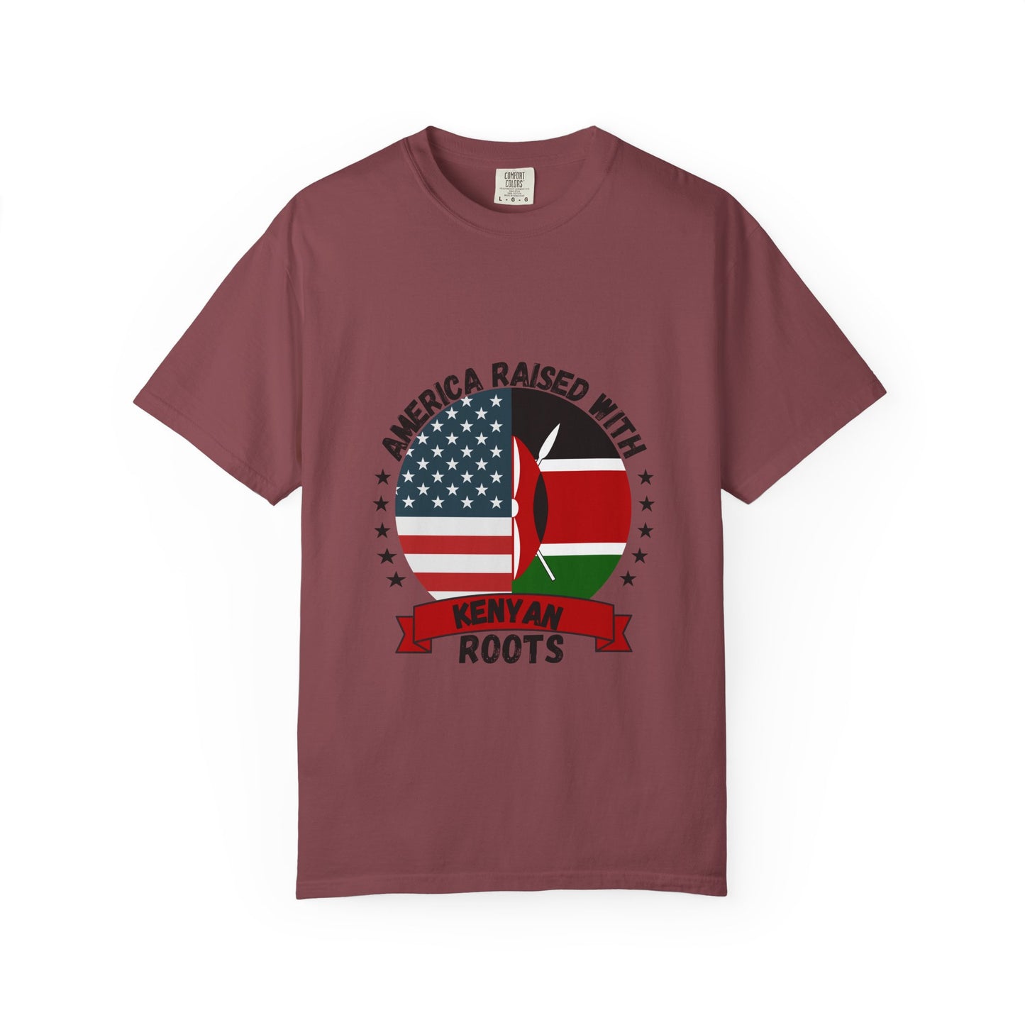 American Raised With Kenyan Roots T-shirt