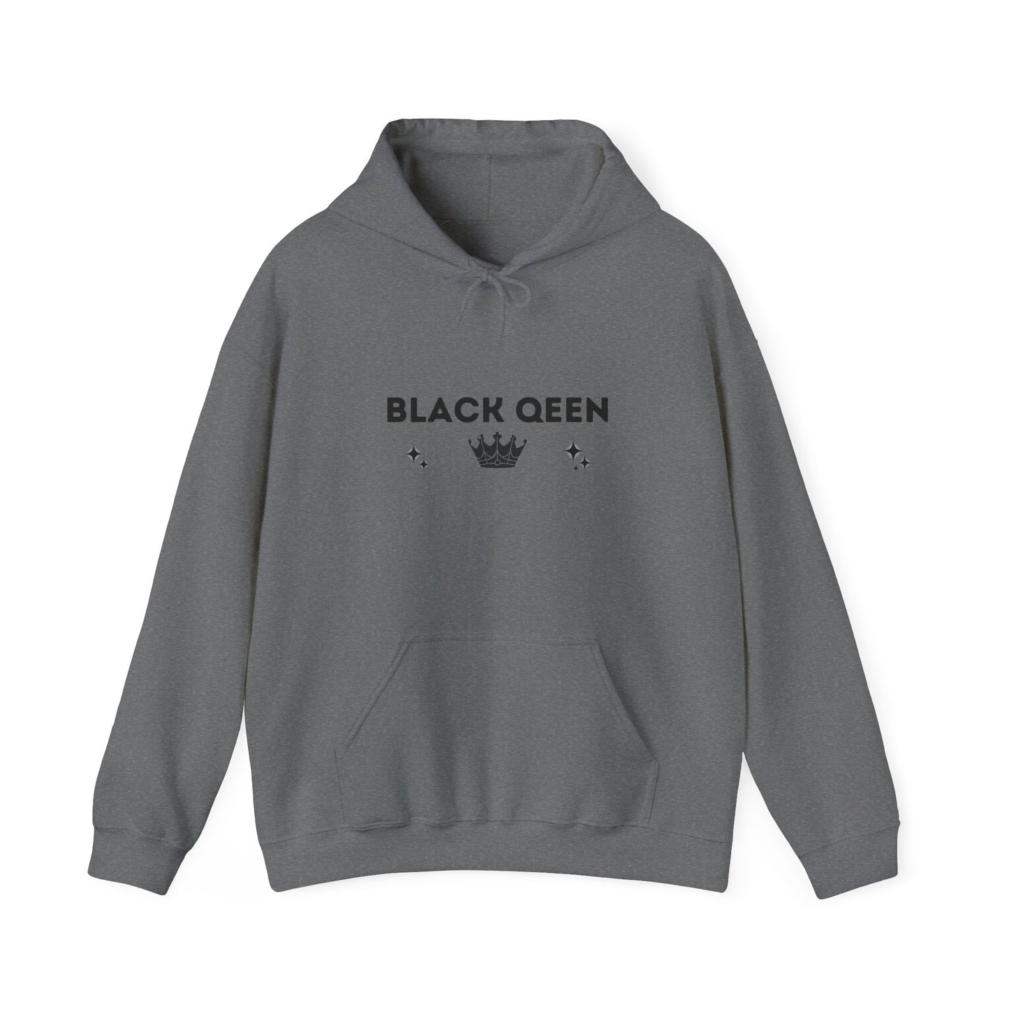 Black Queen Empowerment Hoodie - Wear Your Crown with Pride