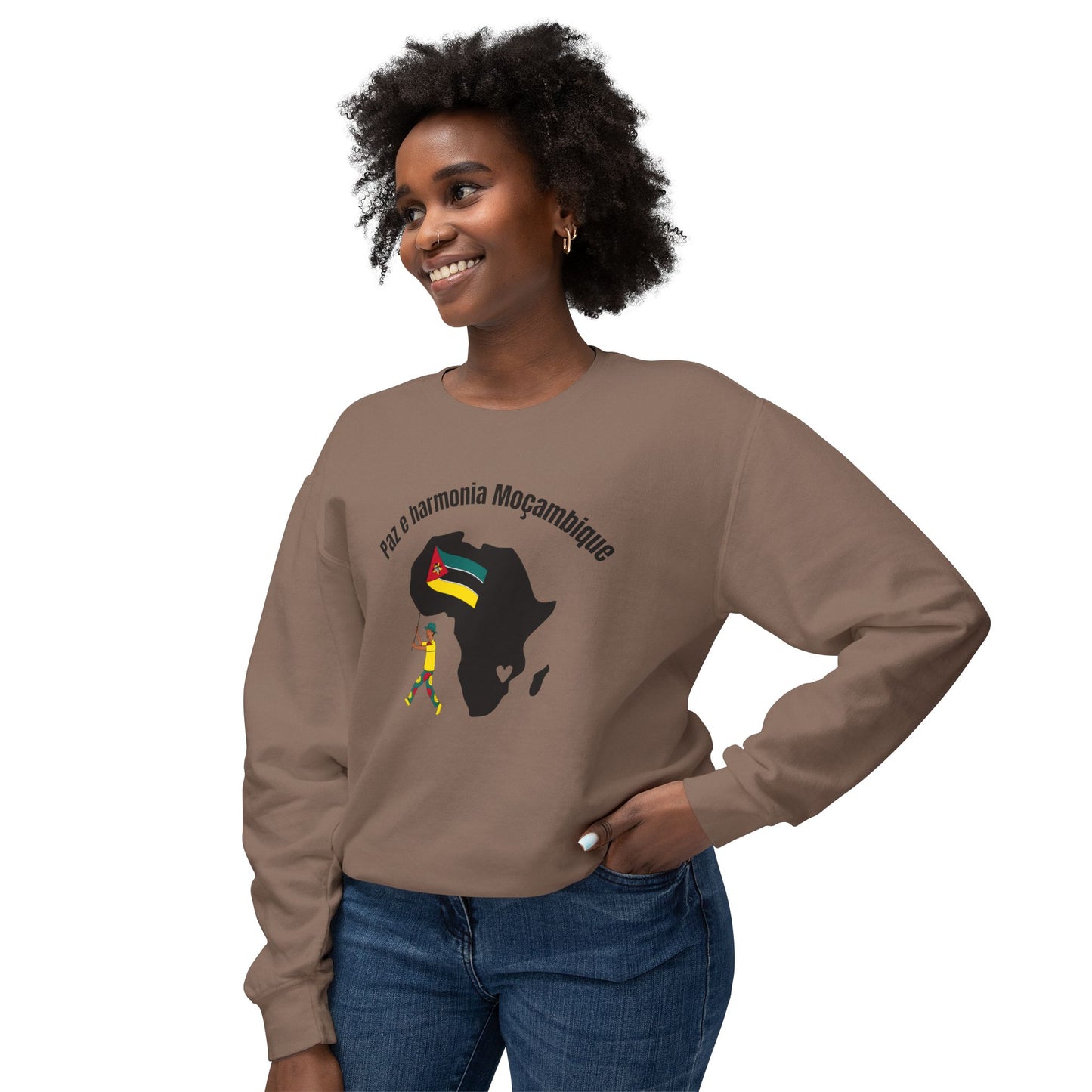 Paz e Harmonia Mocambique Unisex Sweatshirt