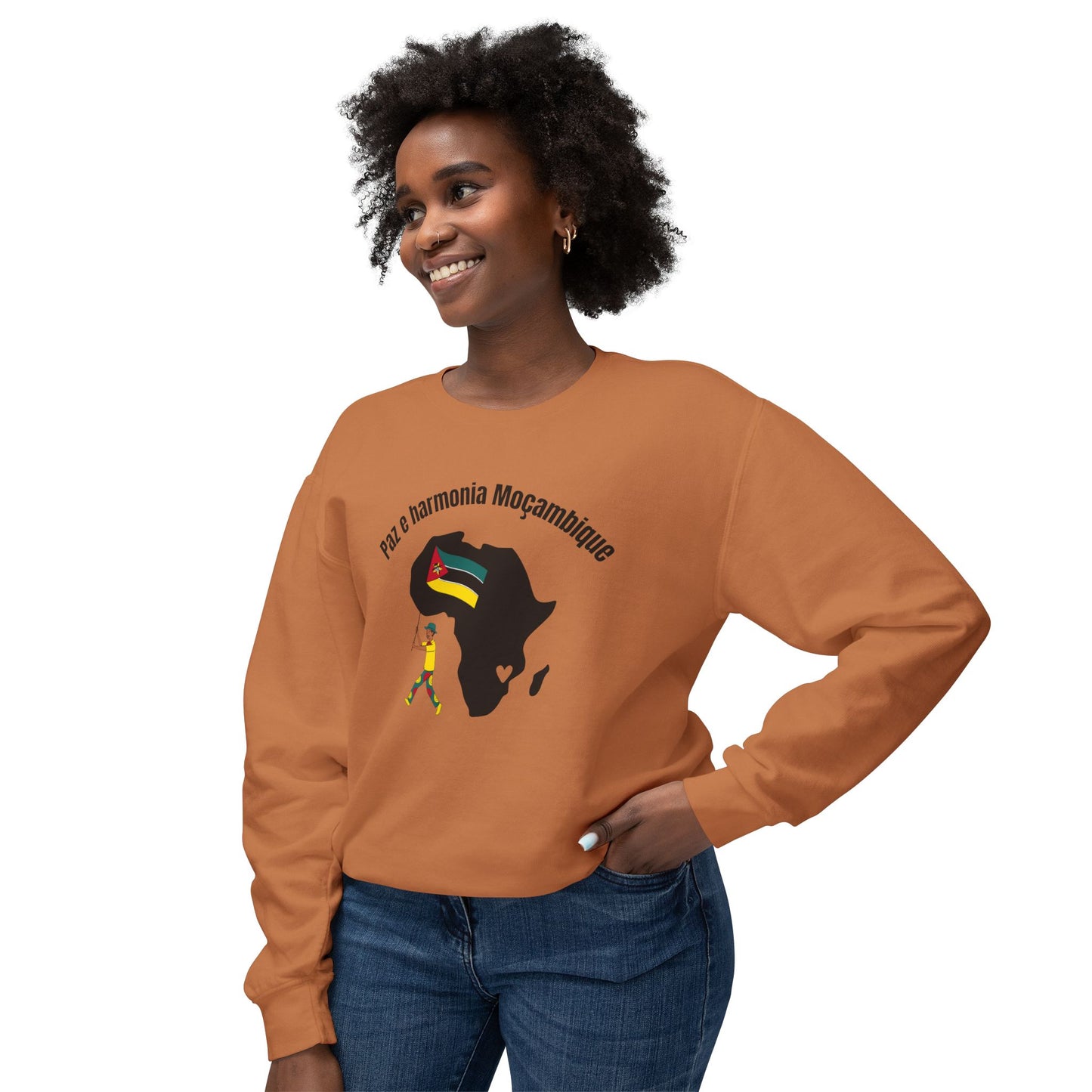 Paz e Harmonia Mocambique Unisex Sweatshirt