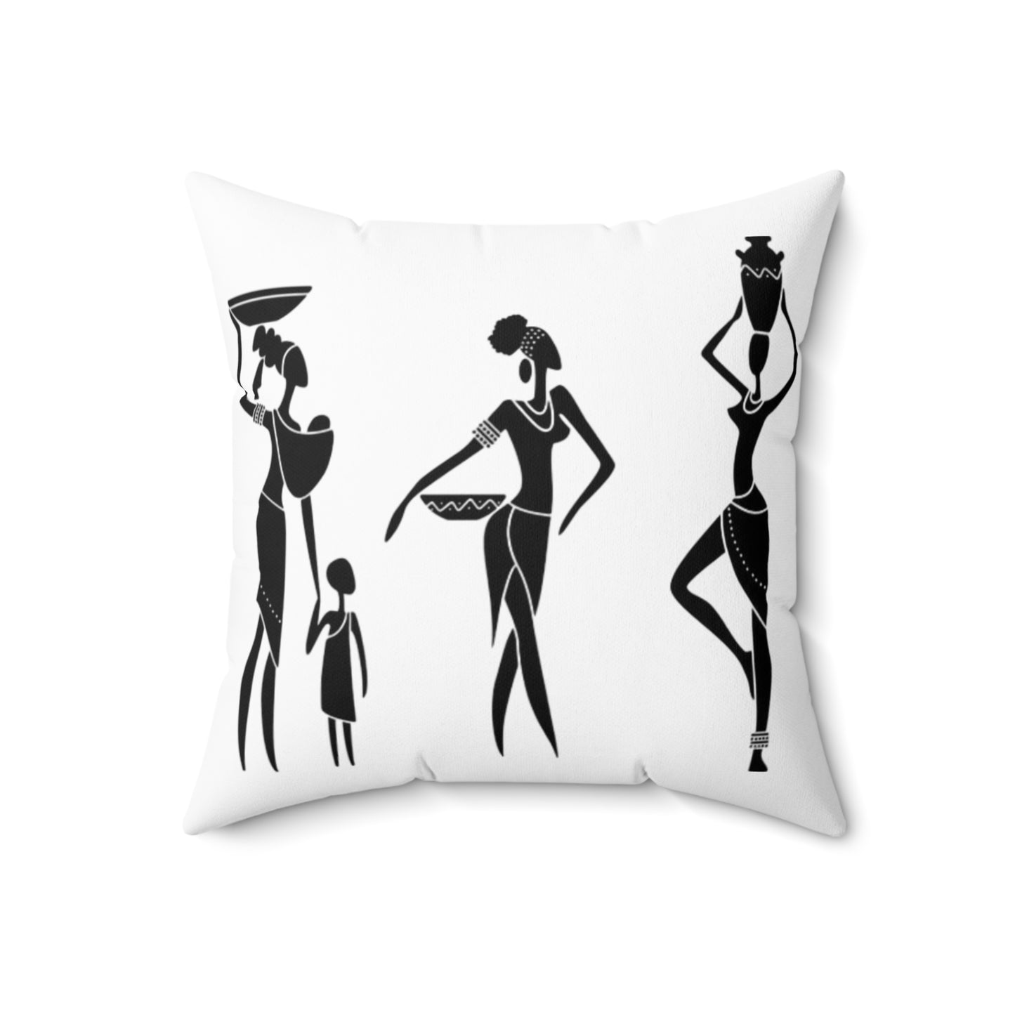 Spun Polyester Square Pillow