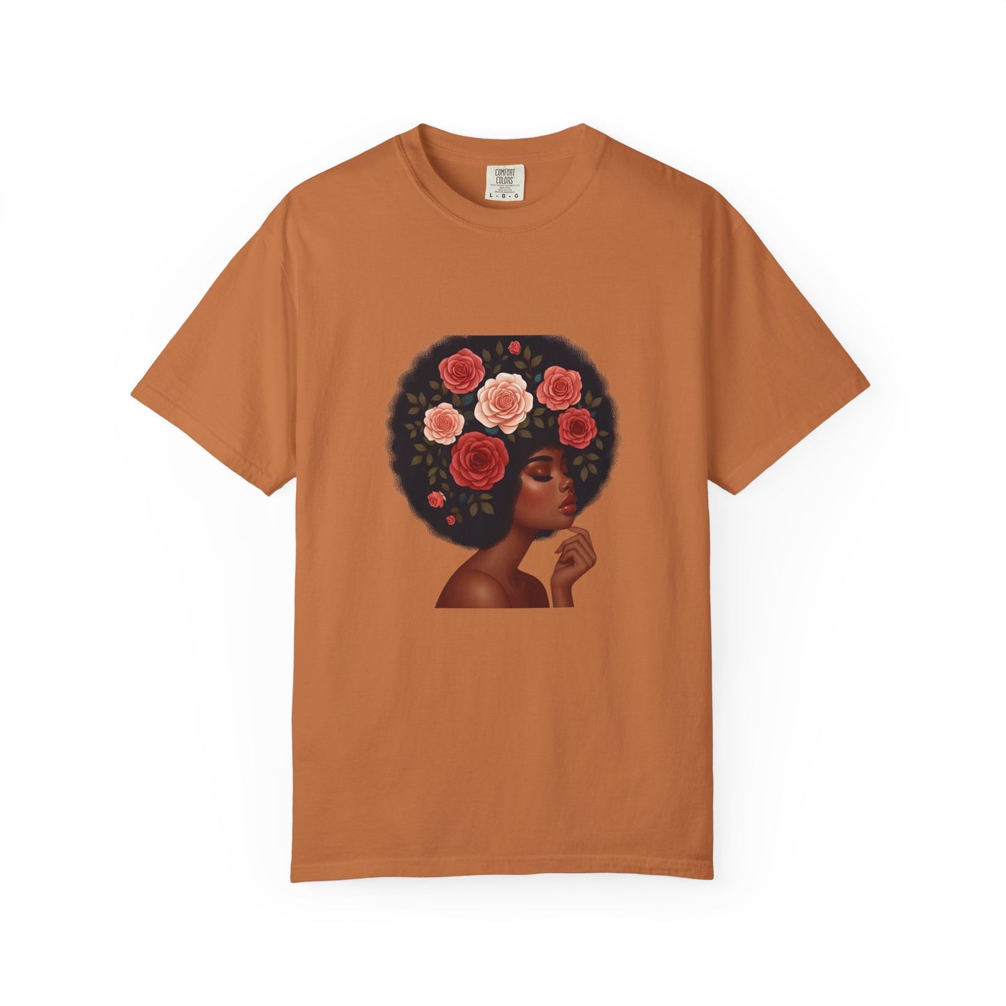Melanin Queen Afro Girl T-Shirt