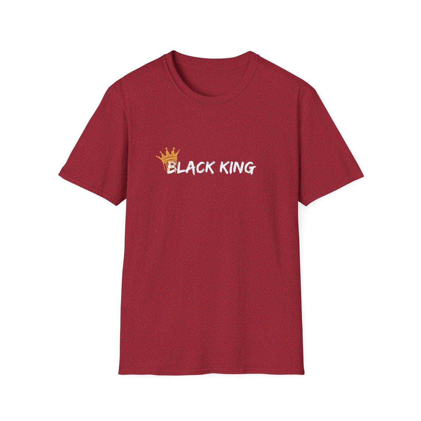 Crown Design Unisex Softstyle T-Shirt, Casual Wear, Gift for Him/Her, Birthday, Everyday Style, Fashion Statement