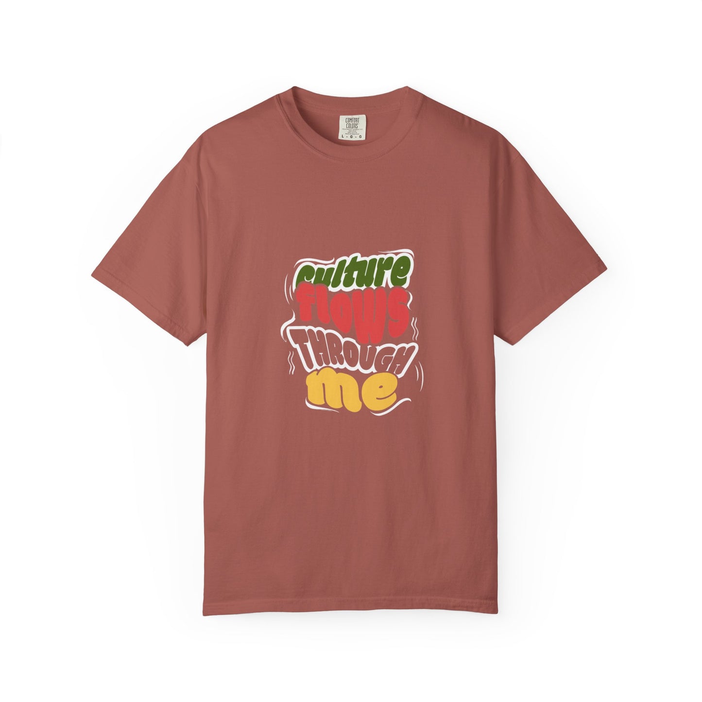 Cultural Flow Through Me Unisex T-shirt - Vibrant Graphic Tee, Music Festival Shirt, Streetwear, Gift for Artists, Everyday Wear