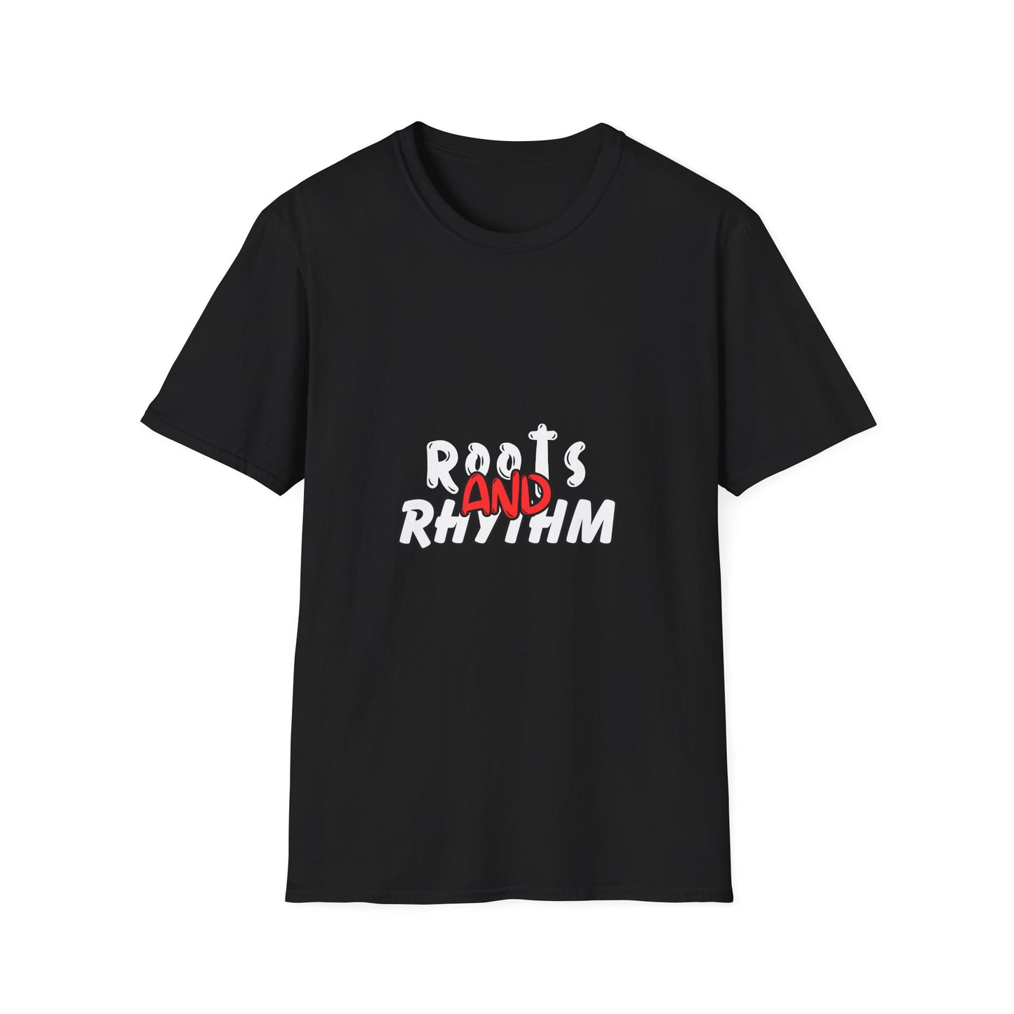 Rhythm & Vibe Unisex Softstyle T-Shirt, Casual Wear, Music Lover Tee, Gift for Her/Him, Everyday Comfort