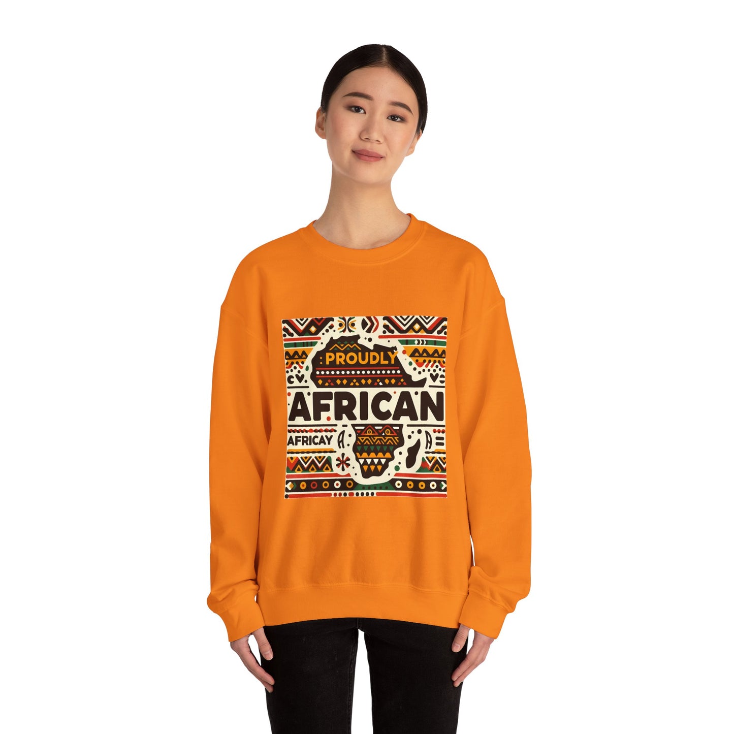 Proudly African Crewneck Sweatshirt