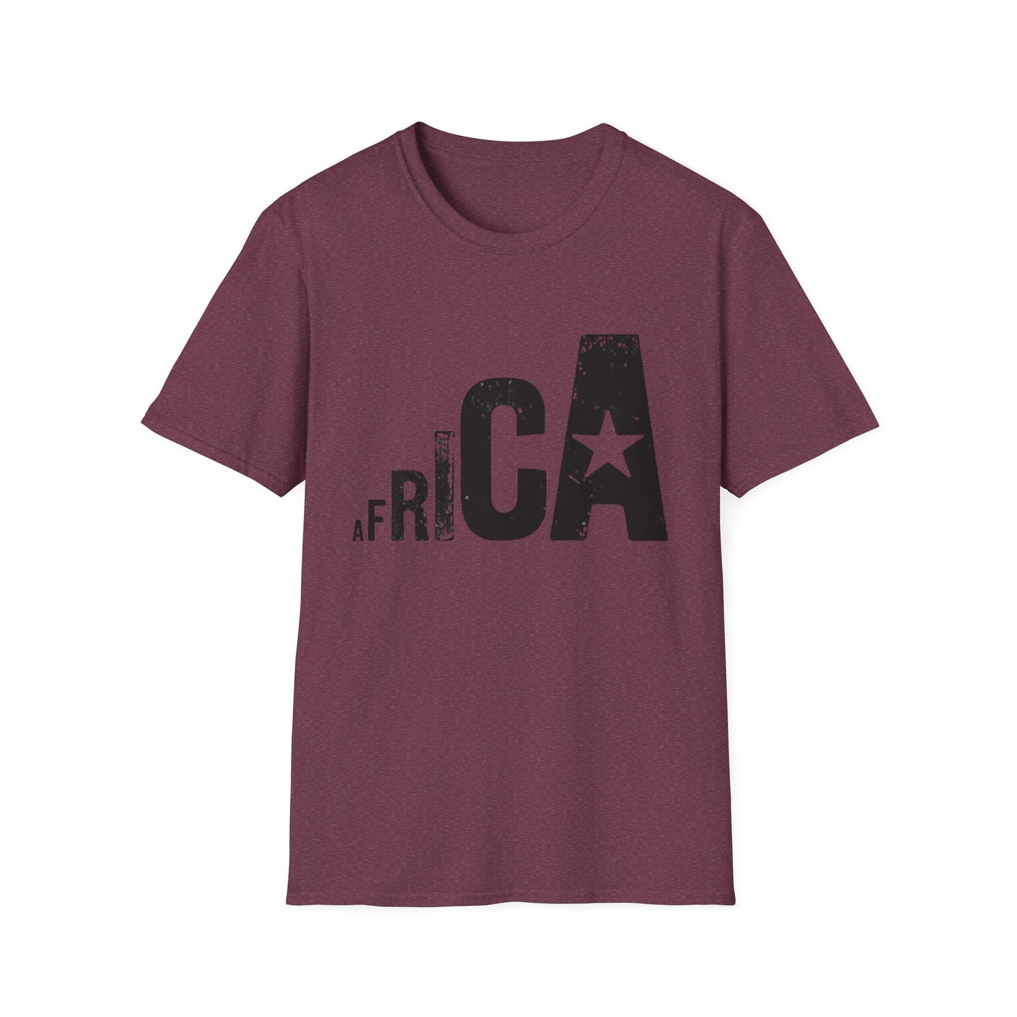 Africa Graphic Tee - Unisex Softstyle T-Shirt, Casual Wear, Travel Shirt, Gift for Nature Lovers, Festival Attire, Streetwear
