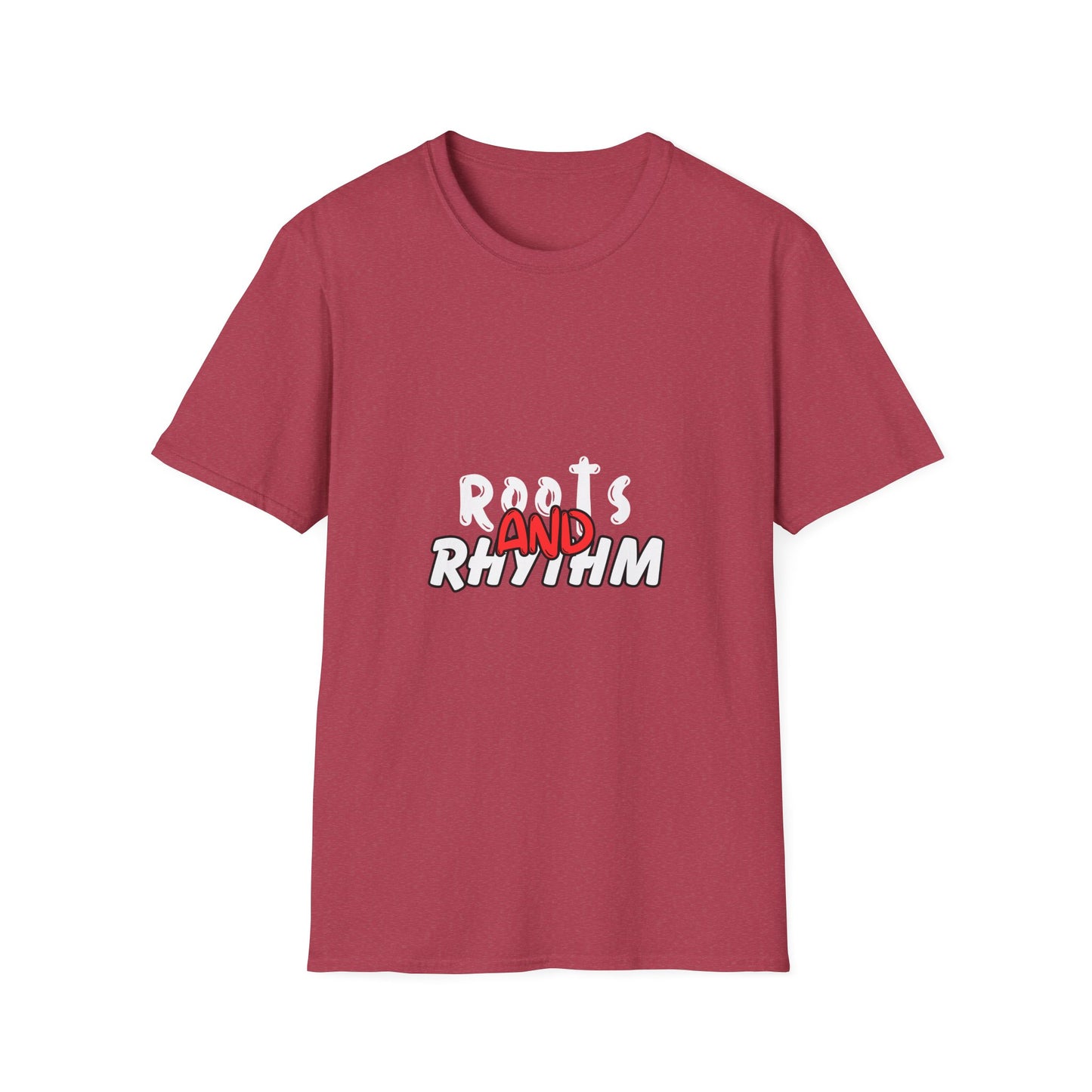 Rhythm & Vibe Unisex Softstyle T-Shirt, Casual Wear, Music Lover Tee, Gift for Her/Him, Everyday Comfort