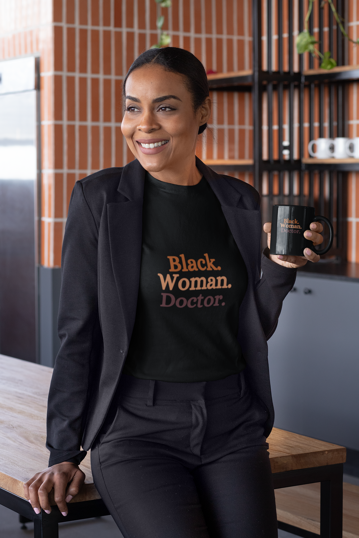 Black woman Doctor T-Shirt