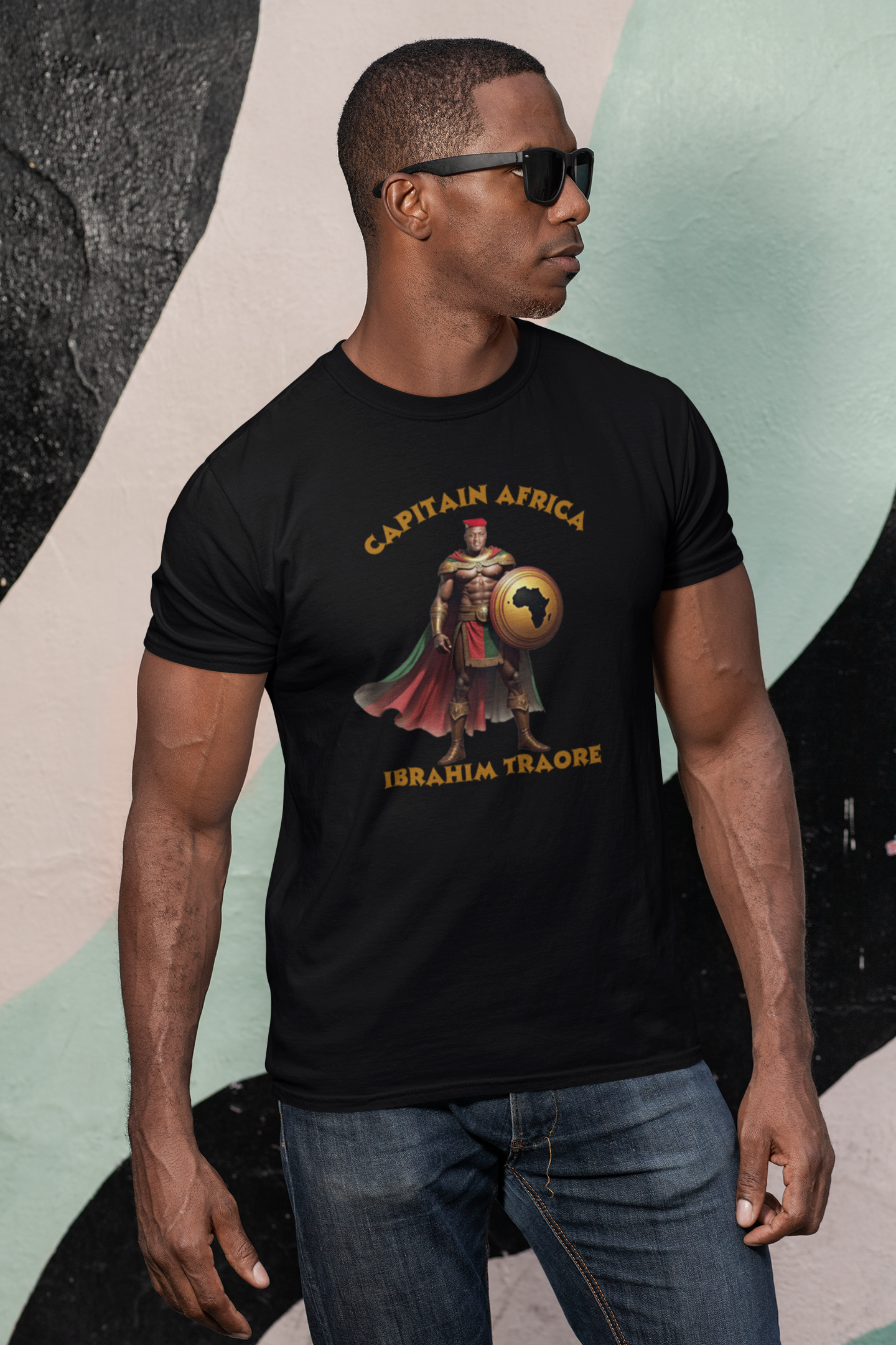 Captain Africa Unisex Garment-Dyed T-Shirt