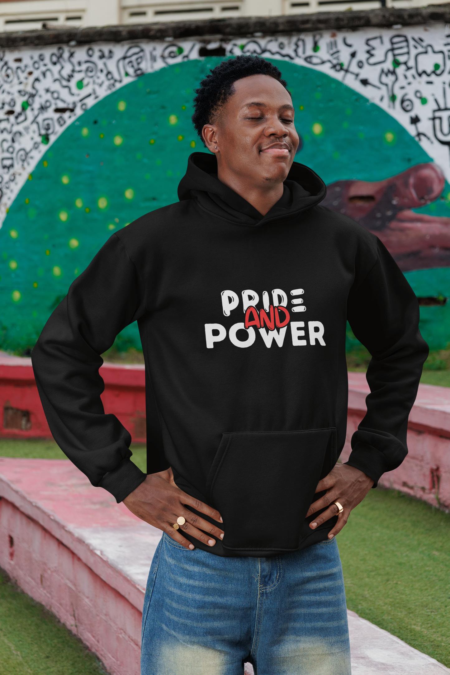 Empowerment Pride Sweatshirt - Cozy Hoodie for Celebrations, LGBTQ+ Events, Gift for Friends, Casual Wear, Statement Fashion