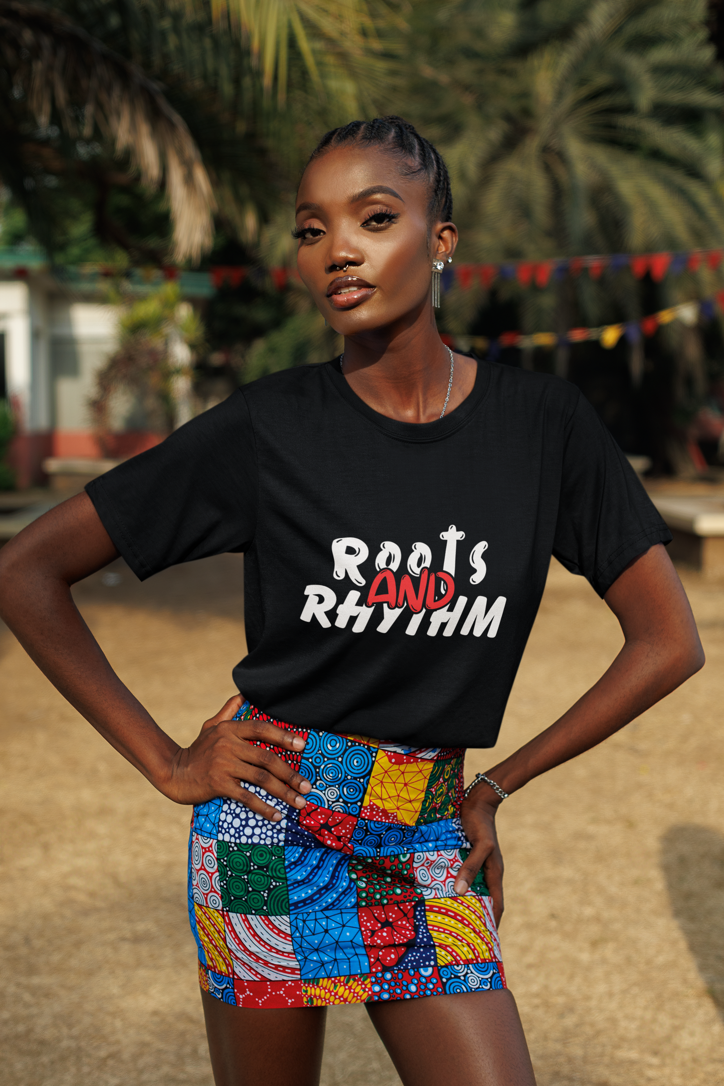 Rhythm & Vibe Unisex Softstyle T-Shirt, Casual Wear, Music Lover Tee, Gift for Her/Him, Everyday Comfort