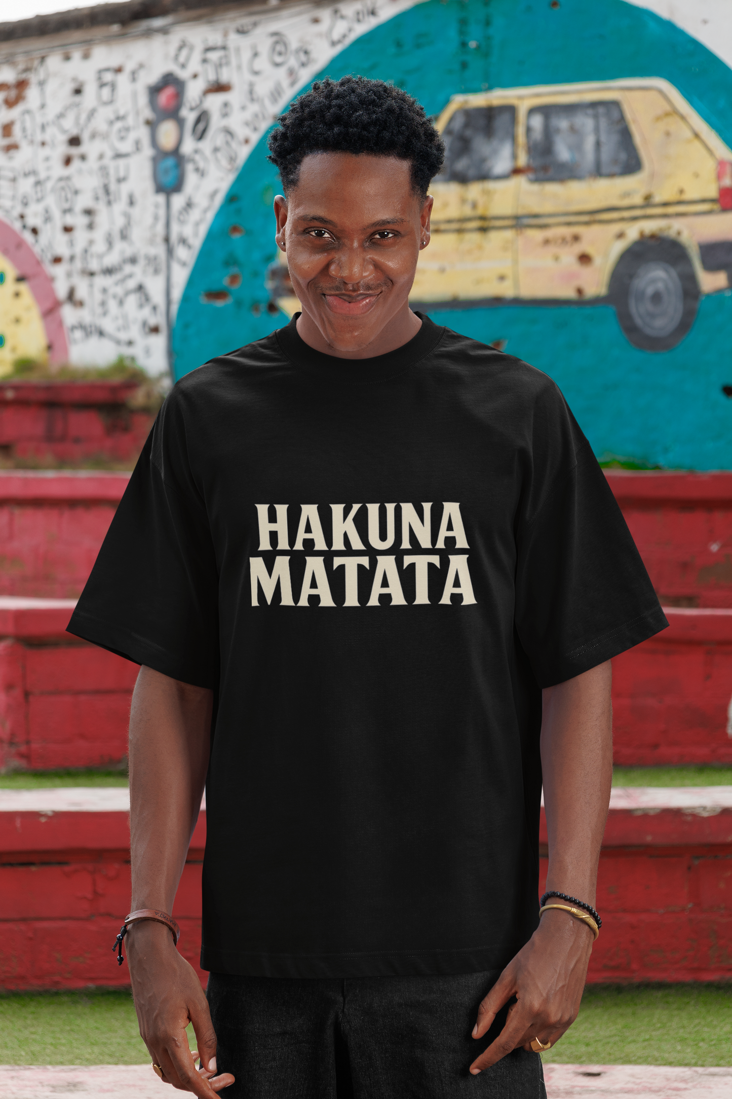 Hakuna Matata Unisex Softstyle T-Shirt, Motivational Tee, Gift for All Occasions, Relaxation Shirt, Fun Casual Wear