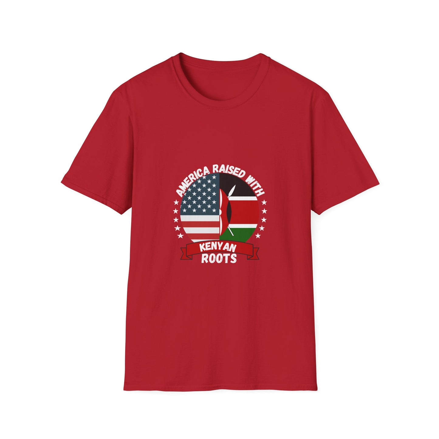 American Raised With Kenyan Roots T-shirt