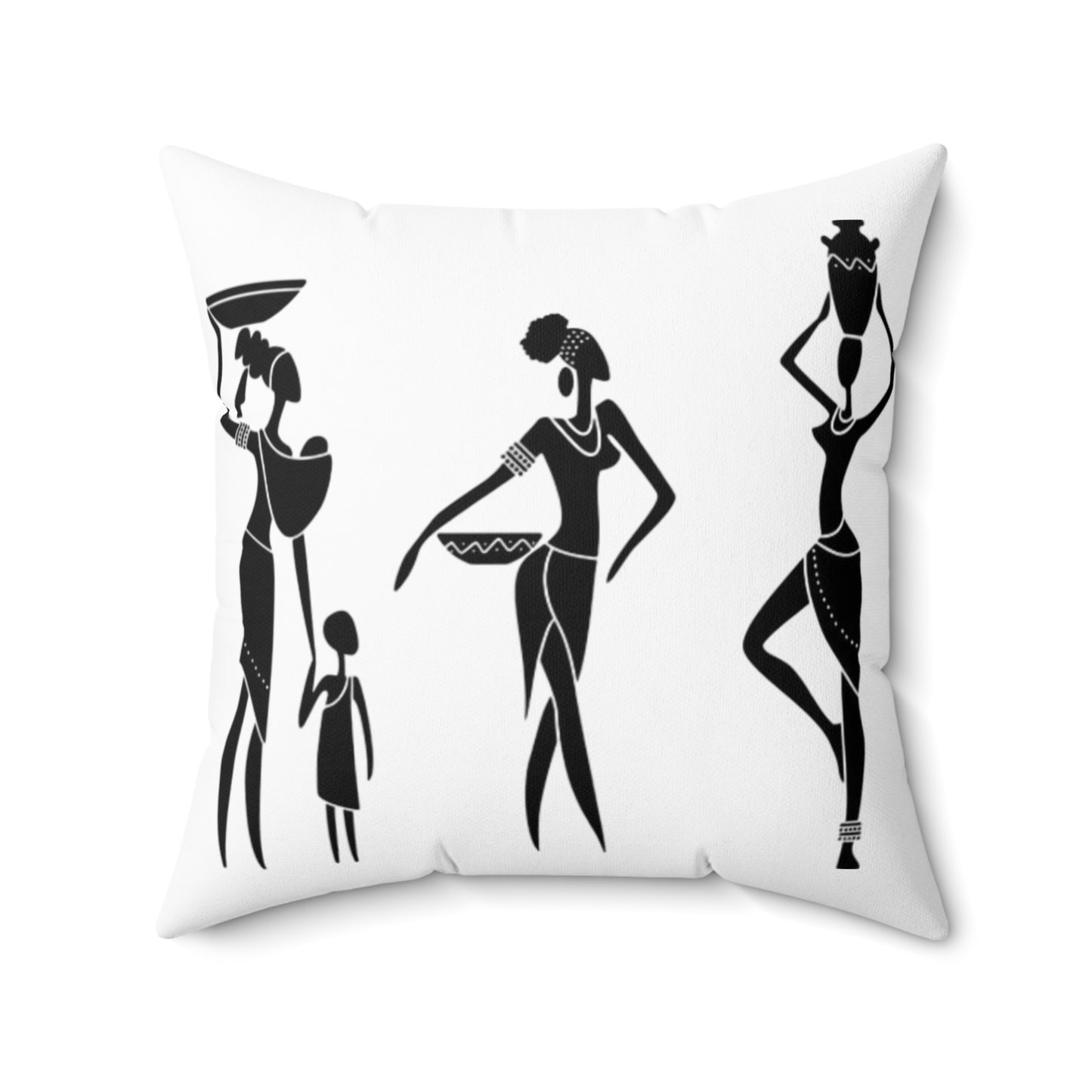 Spun Polyester Square Pillow