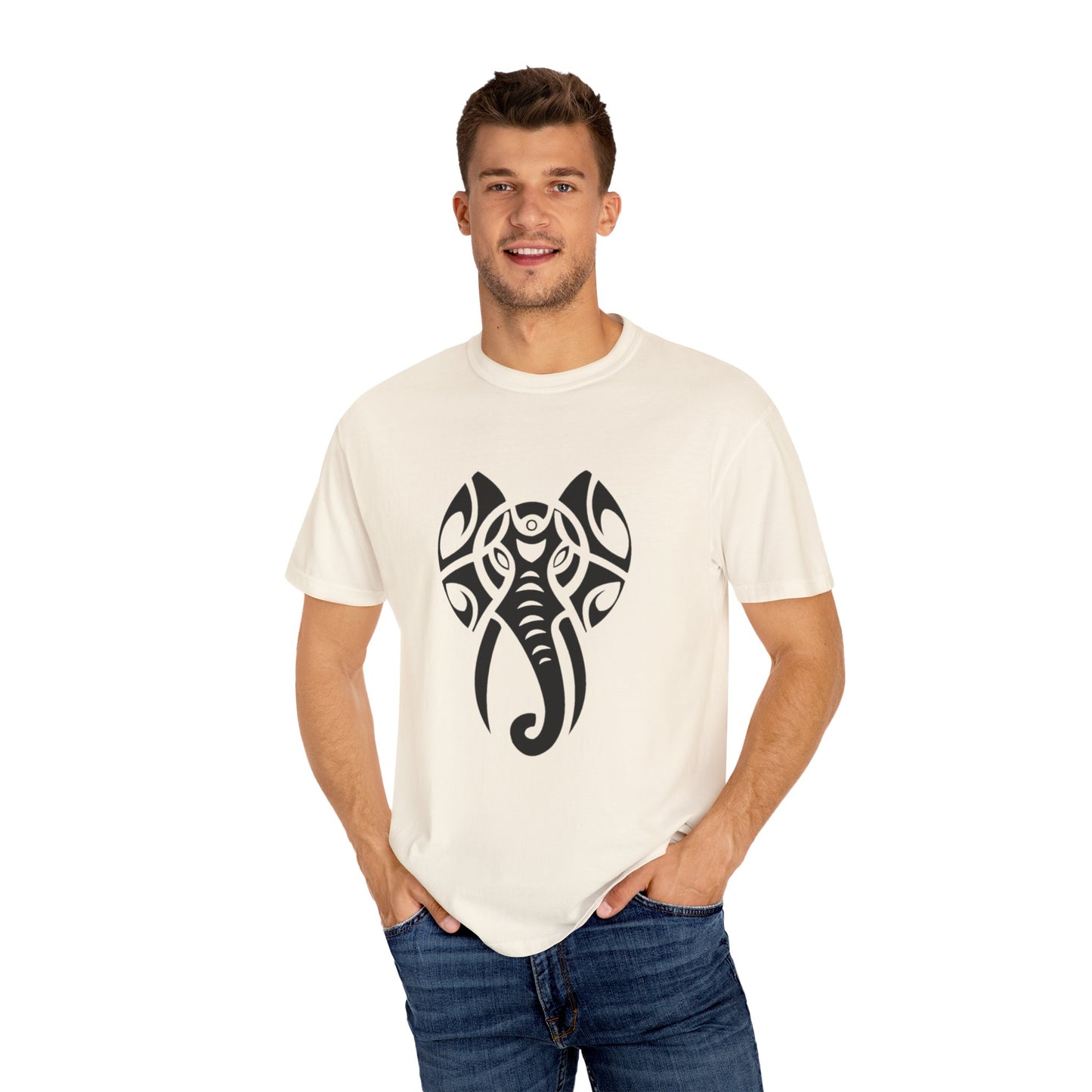 Majestic Spirit: Tribal Elephant T-shirt