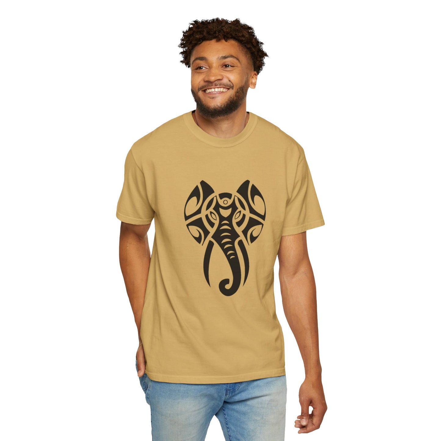 Majestic Spirit: Tribal Elephant T-shirt