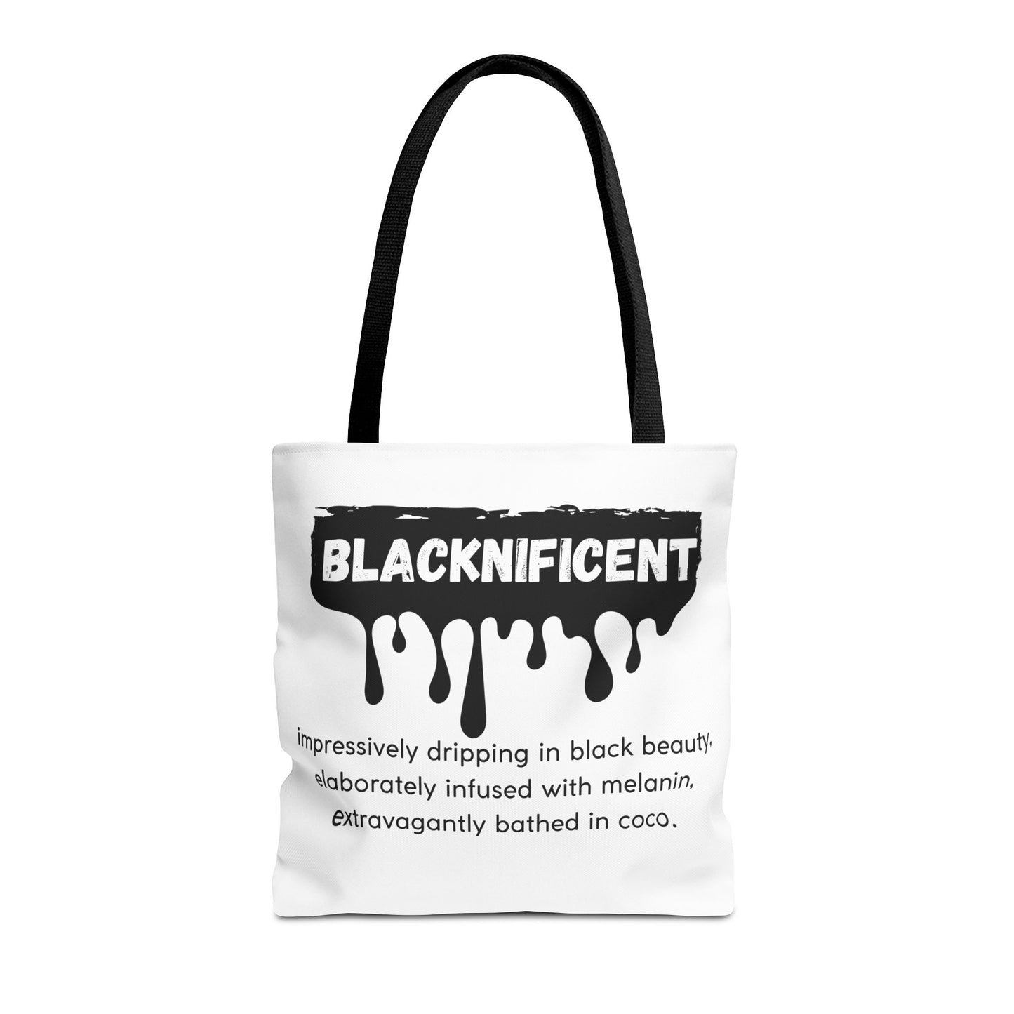 Embrace Boldness with the Blacknificent Tote Bag