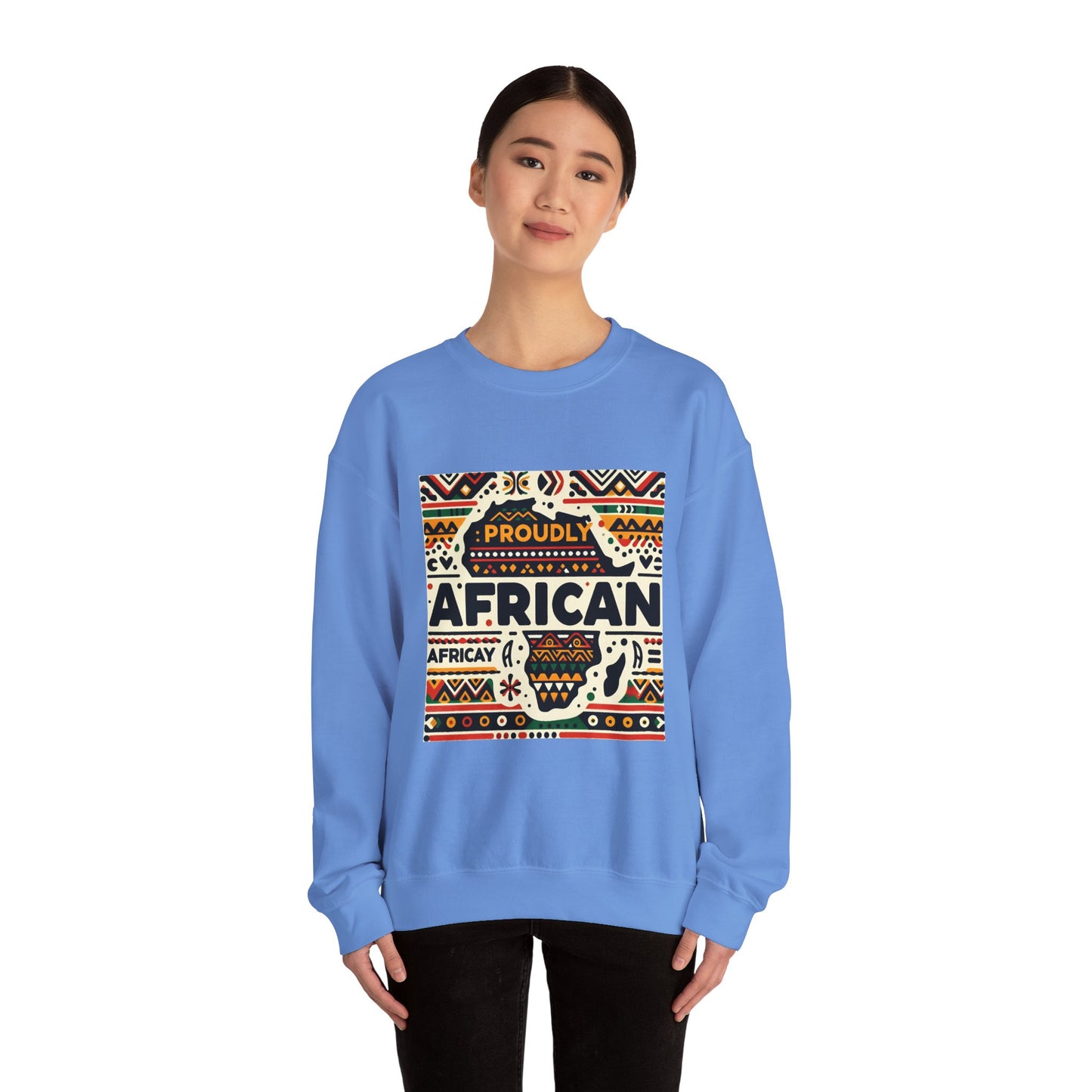 Proudly African Crewneck Sweatshirt