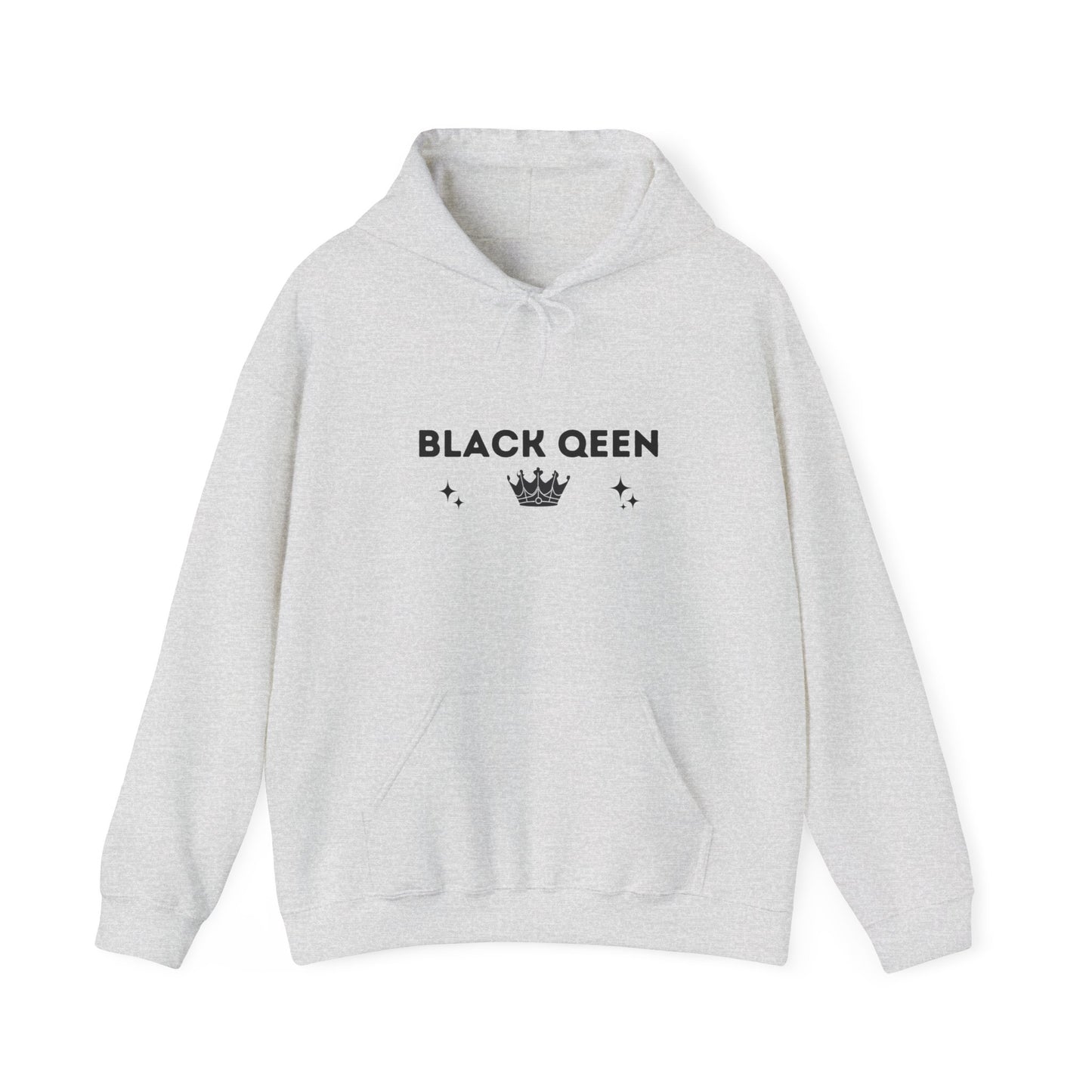 Black Queen Empowerment Hoodie - Wear Your Crown with Pride
