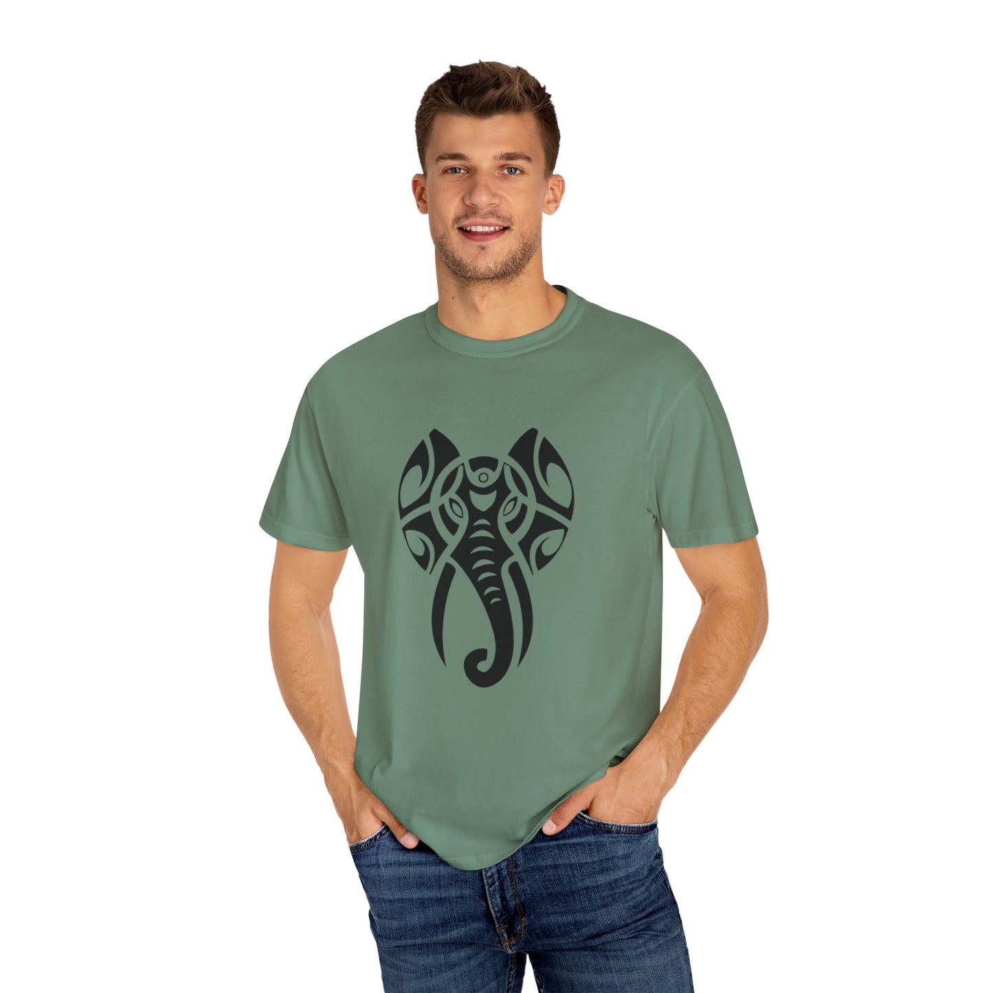 Majestic Spirit: Tribal Elephant T-shirt