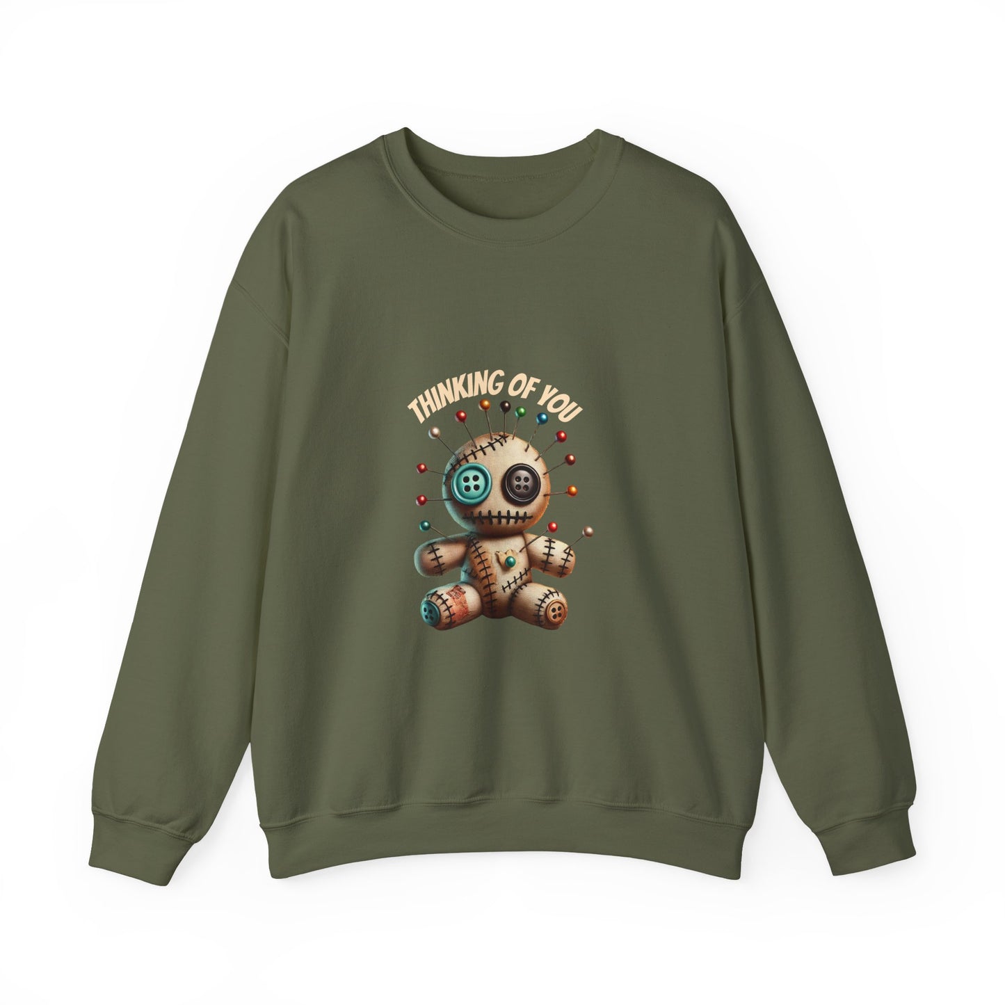 Thinking of You Voodoo Unisex Crewneck Sweatshirt
