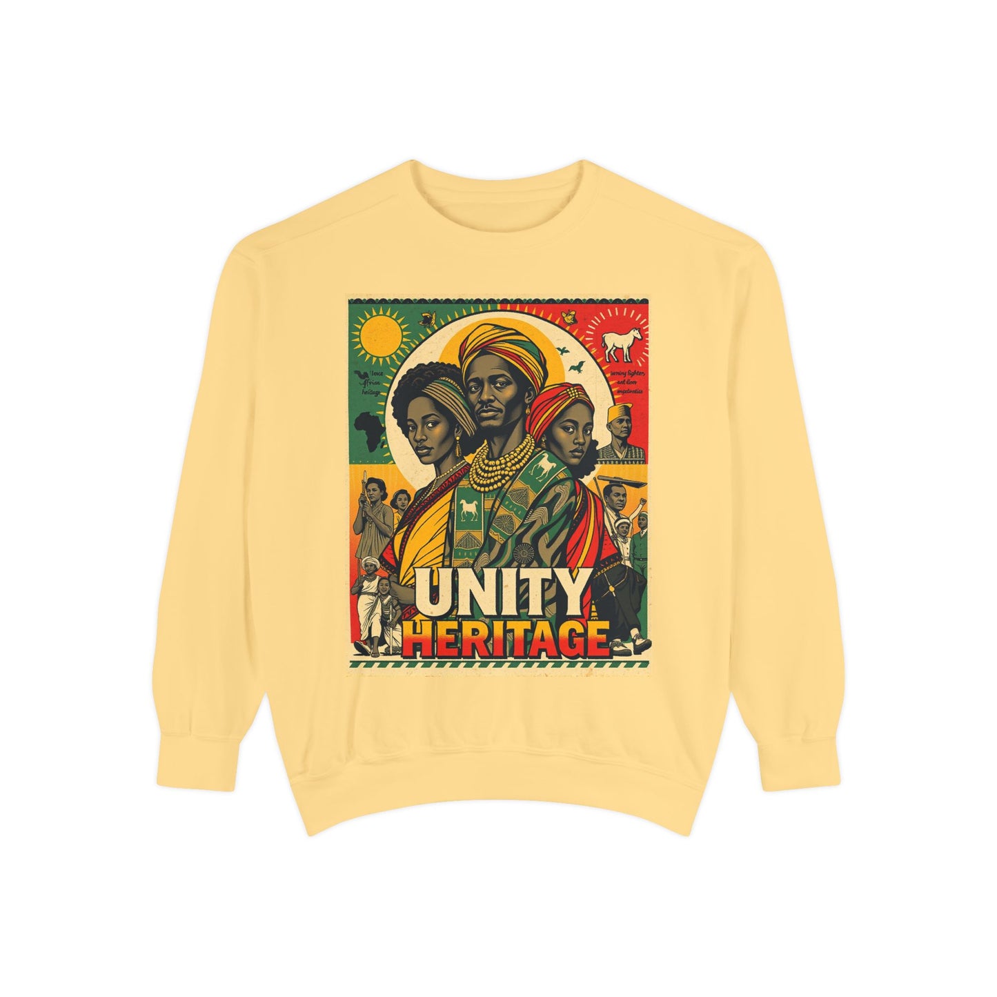 Heritage & Strength – Unisex African Pride Sweatshirt