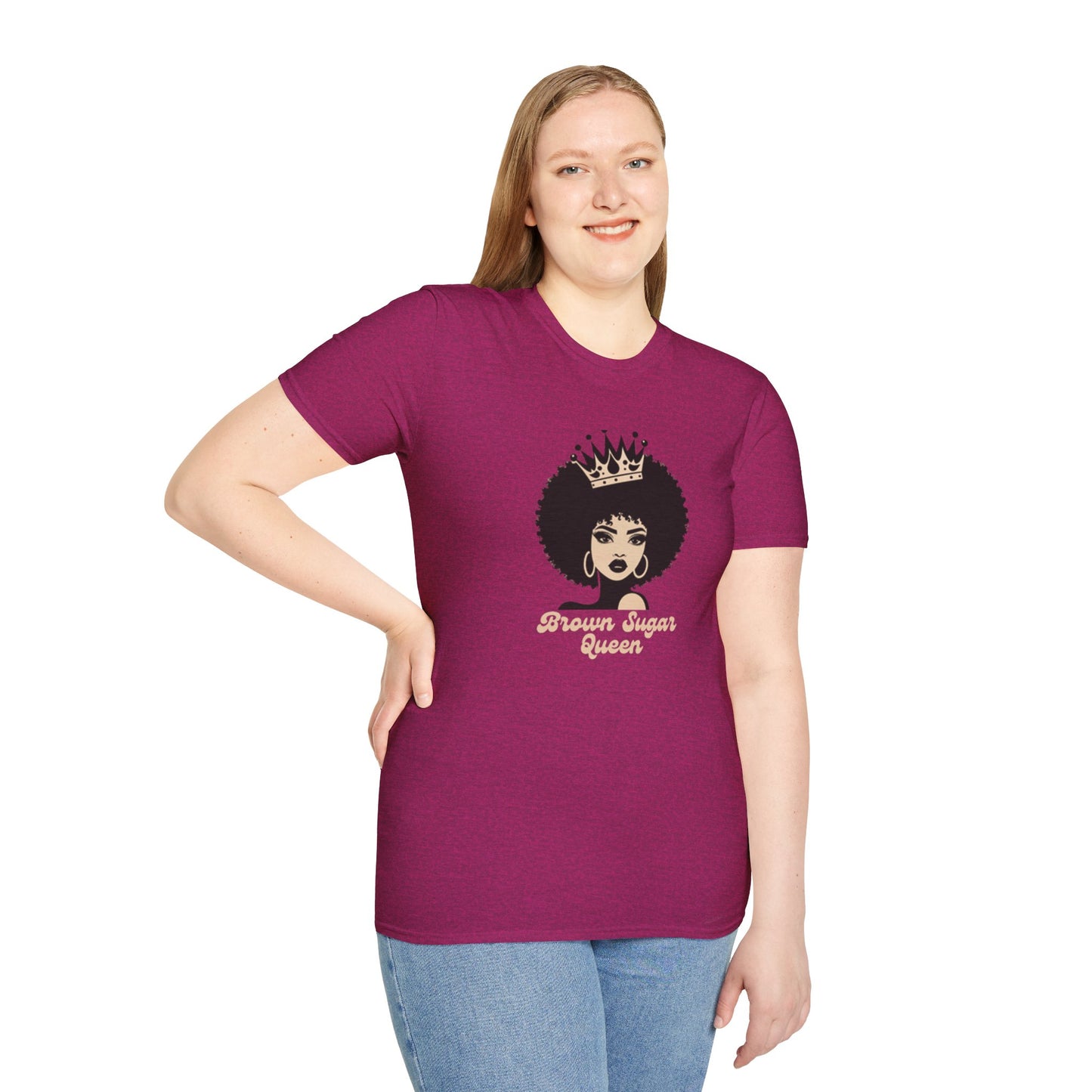 Brown Sugar Queen T-Shirt – Melanin-Inspired Style With Soul