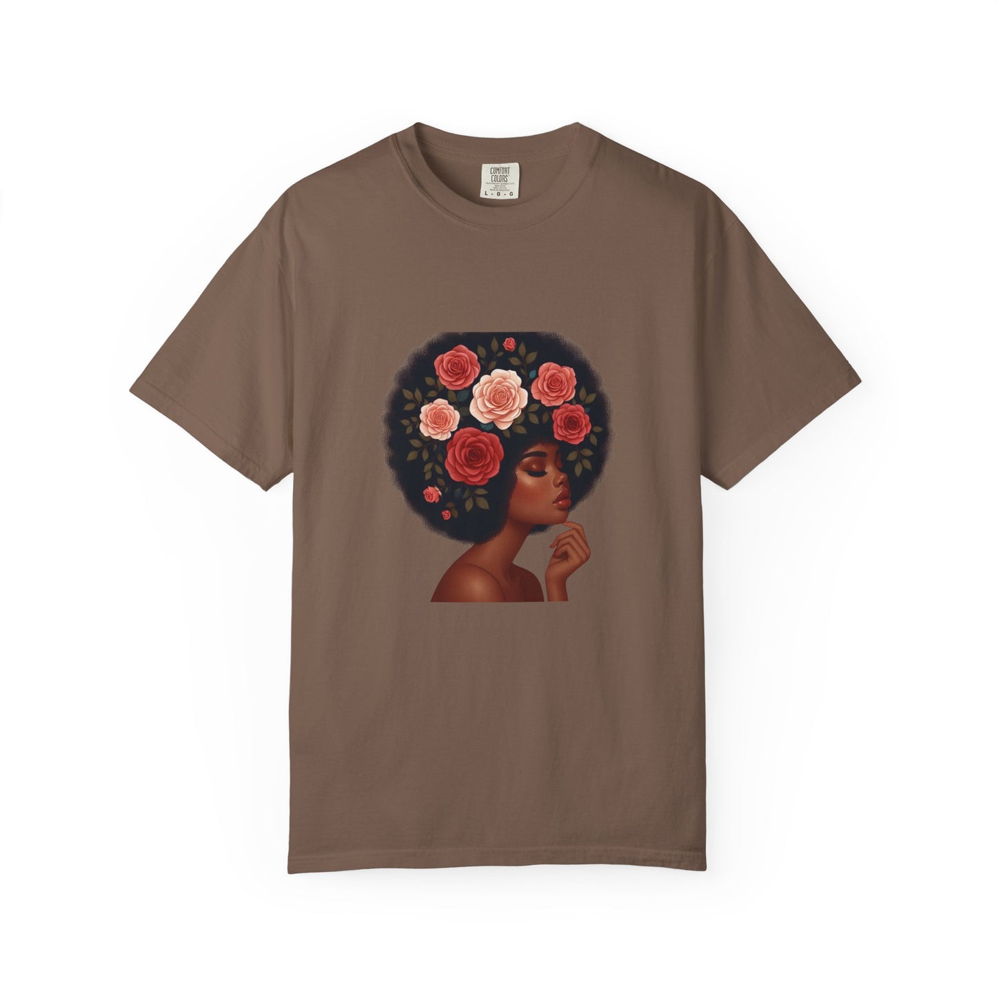 Melanin Queen Afro Girl T-Shirt