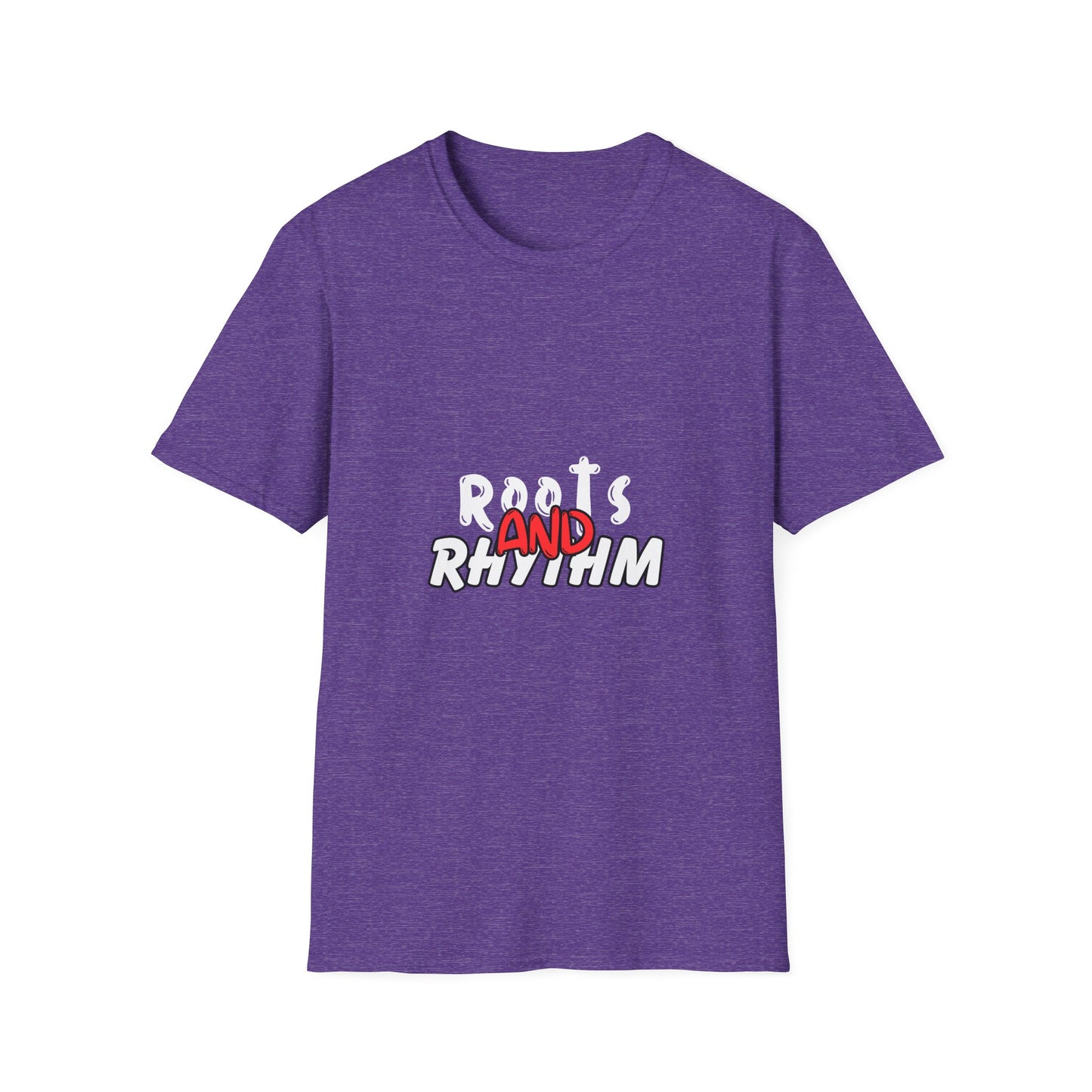 Rhythm & Vibe Unisex Softstyle T-Shirt, Casual Wear, Music Lover Tee, Gift for Her/Him, Everyday Comfort