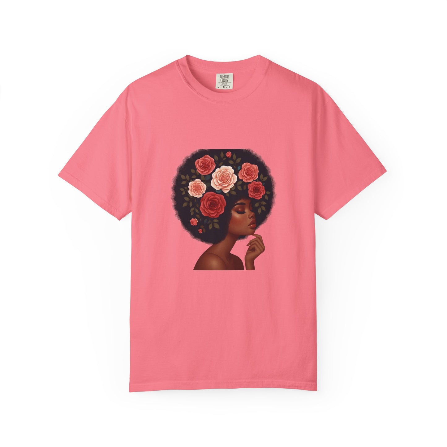 Melanin Queen Afro Girl T-Shirt