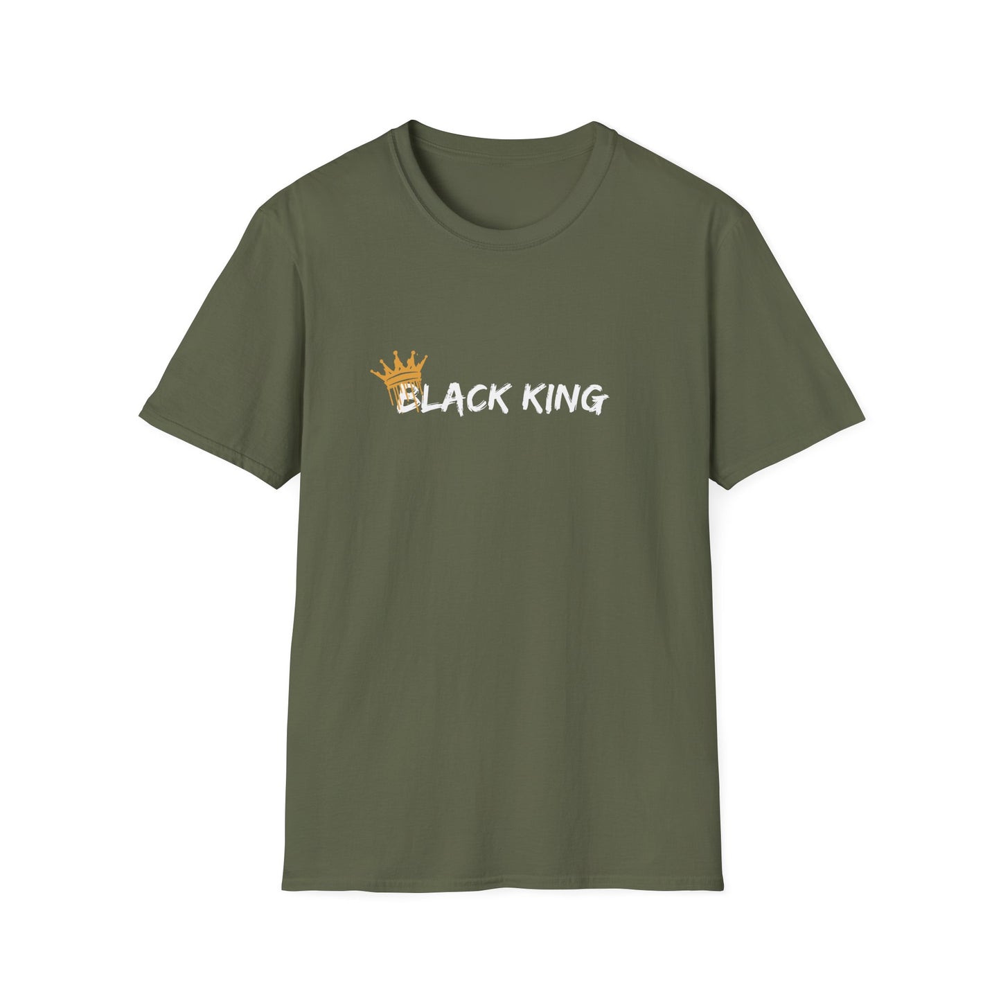 Crown Design Unisex Softstyle T-Shirt, Casual Wear, Gift for Him/Her, Birthday, Everyday Style, Fashion Statement