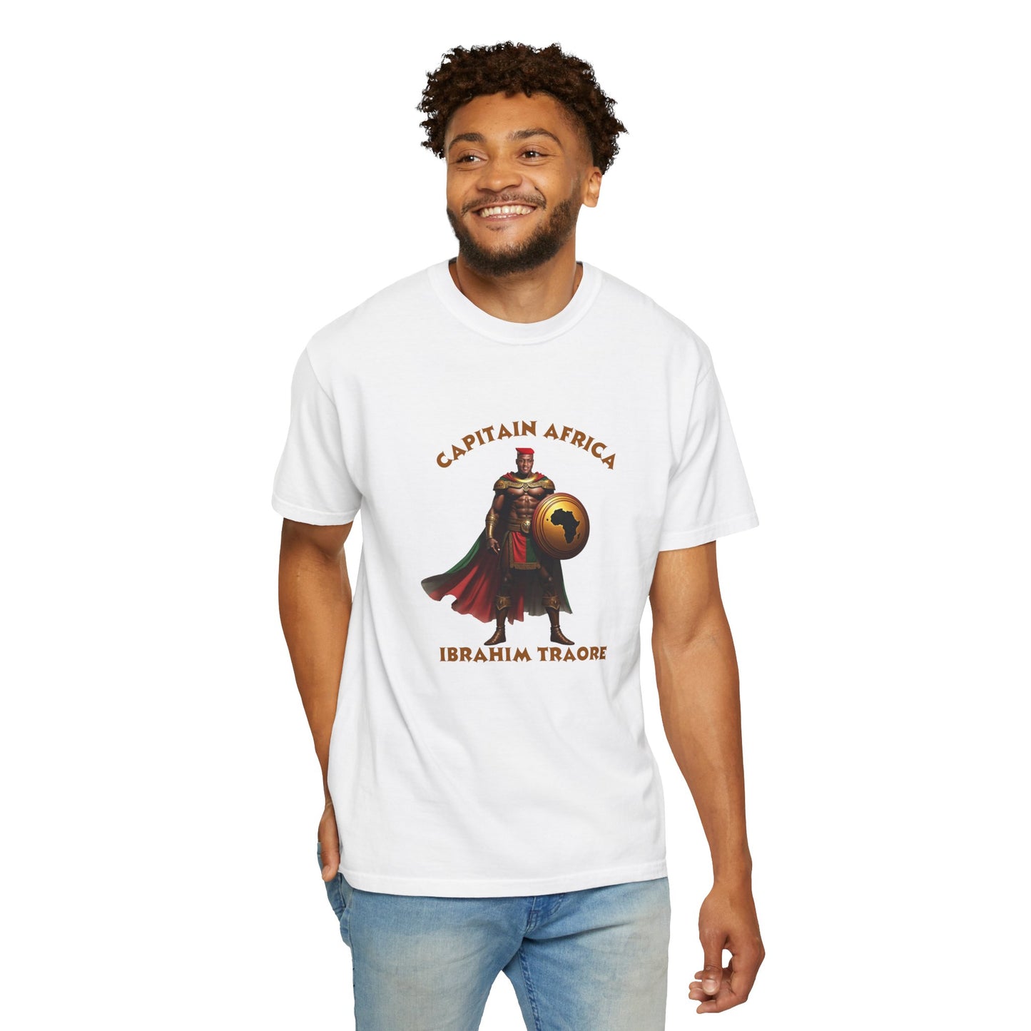 Captain Africa Unisex Garment-Dyed T-Shirt