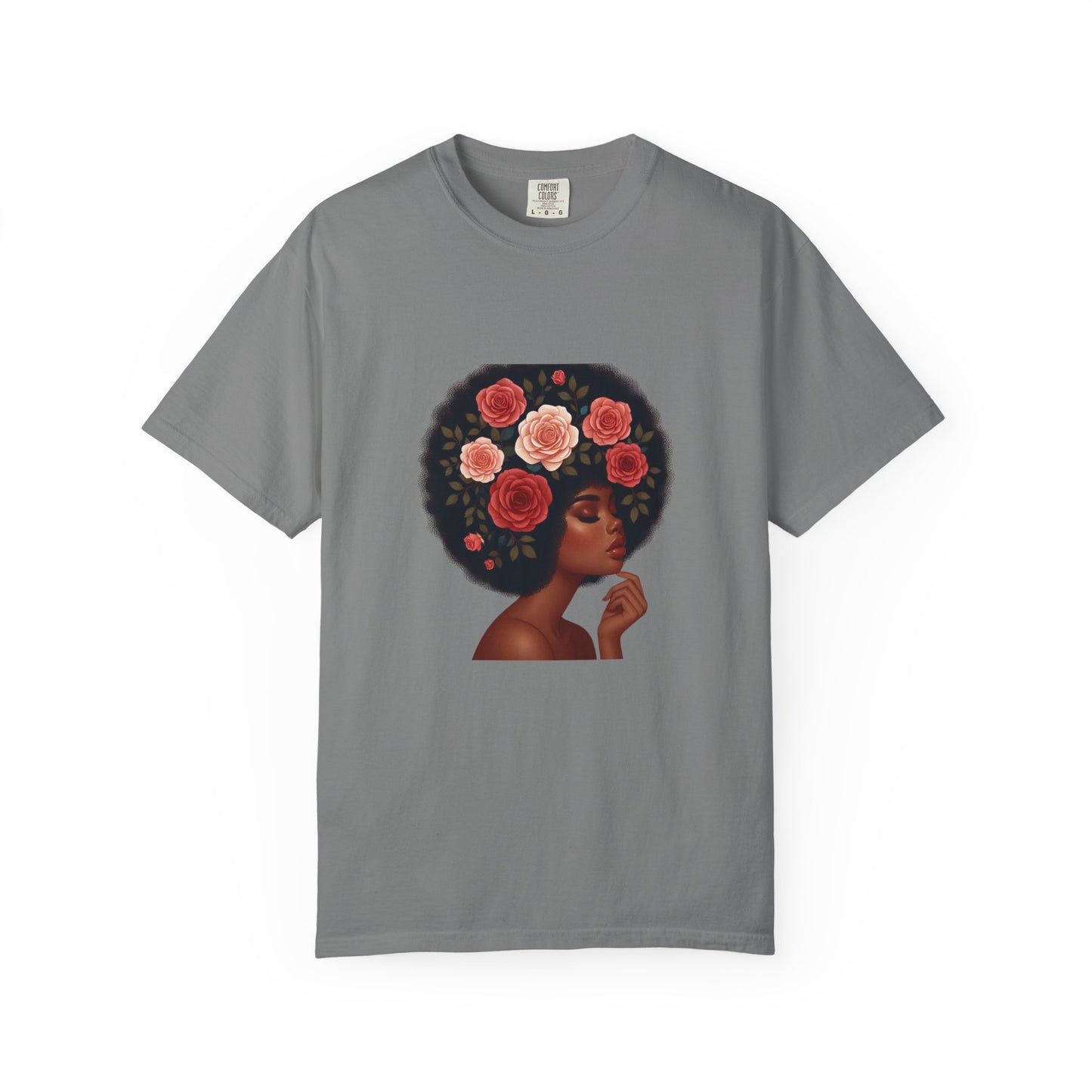 Melanin Queen Afro Girl T-Shirt