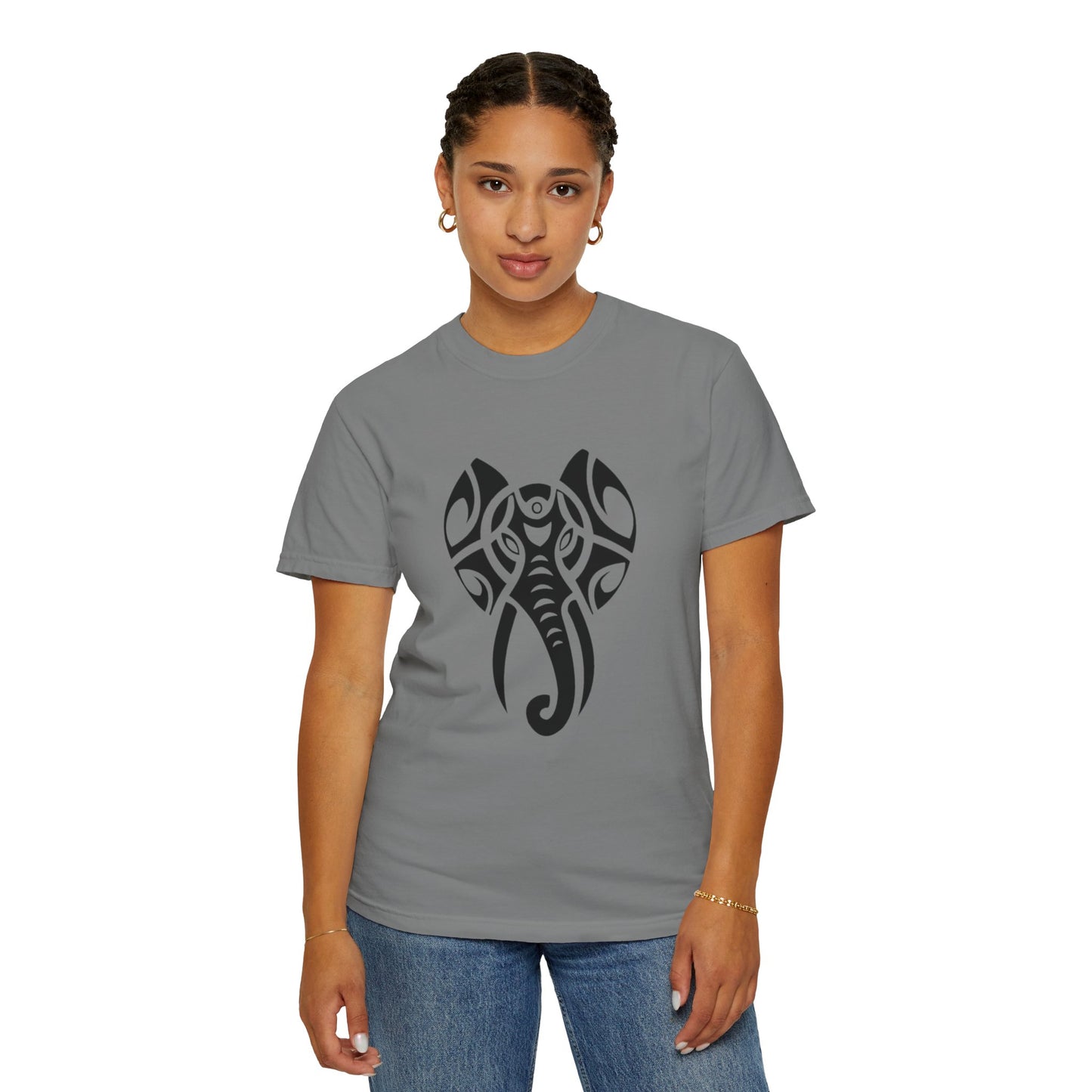 Majestic Spirit: Tribal Elephant T-shirt