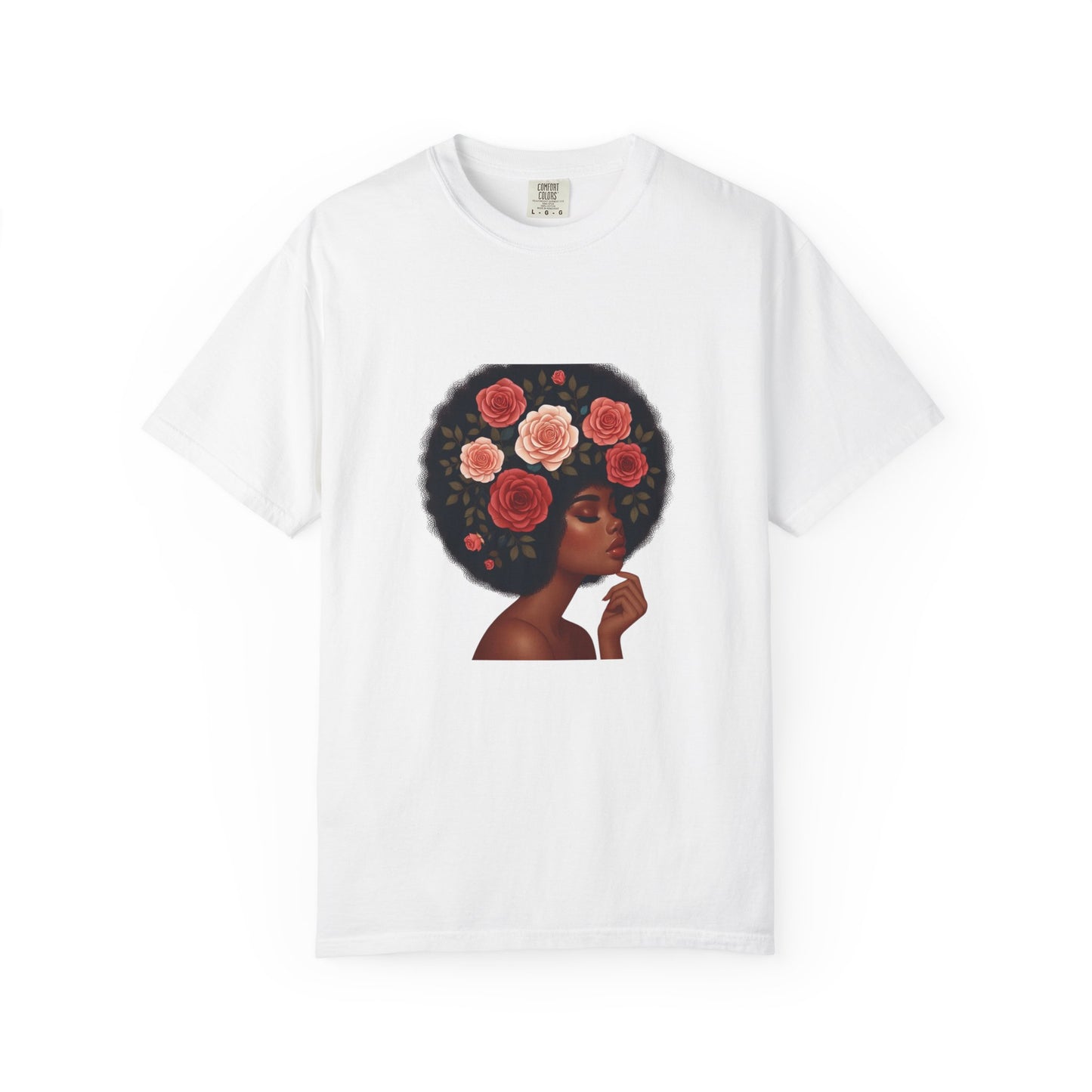 Melanin Queen Afro Girl T-Shirt