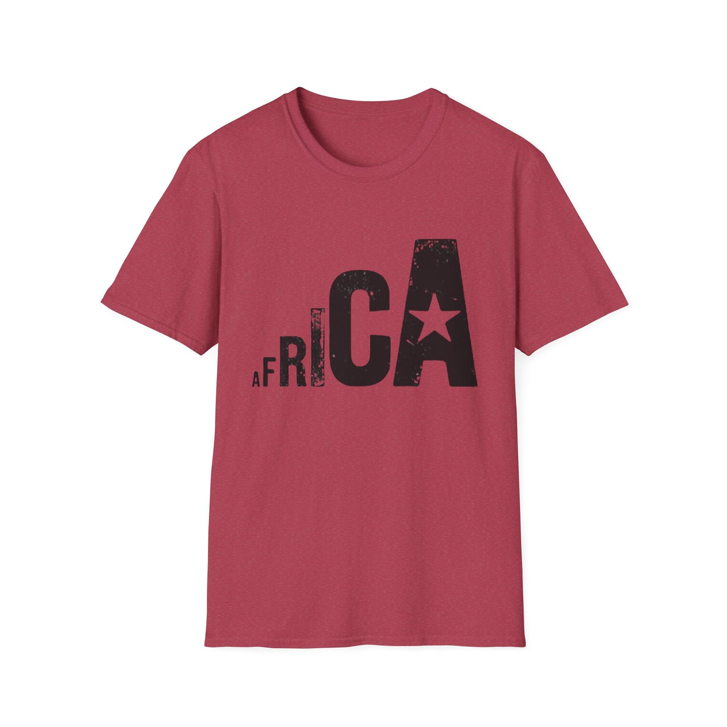 Africa Graphic Tee - Unisex Softstyle T-Shirt, Casual Wear, Travel Shirt, Gift for Nature Lovers, Festival Attire, Streetwear