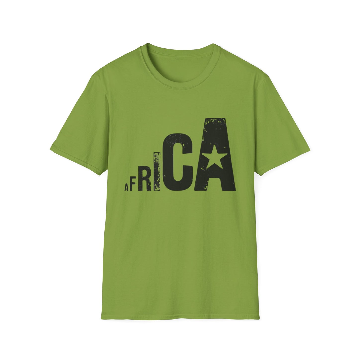 Africa Graphic Tee - Unisex Softstyle T-Shirt, Casual Wear, Travel Shirt, Gift for Nature Lovers, Festival Attire, Streetwear