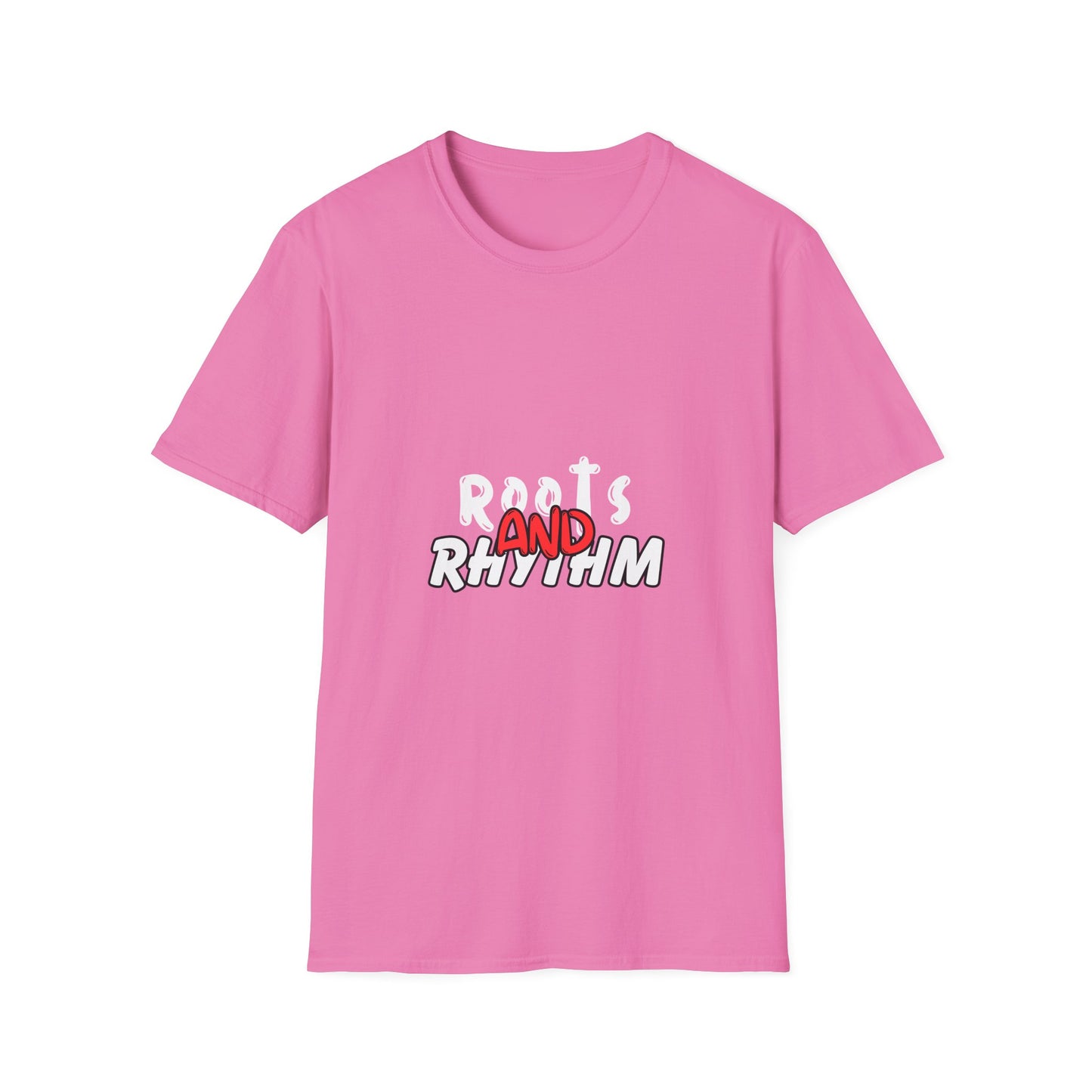 Rhythm & Vibe Unisex Softstyle T-Shirt, Casual Wear, Music Lover Tee, Gift for Her/Him, Everyday Comfort