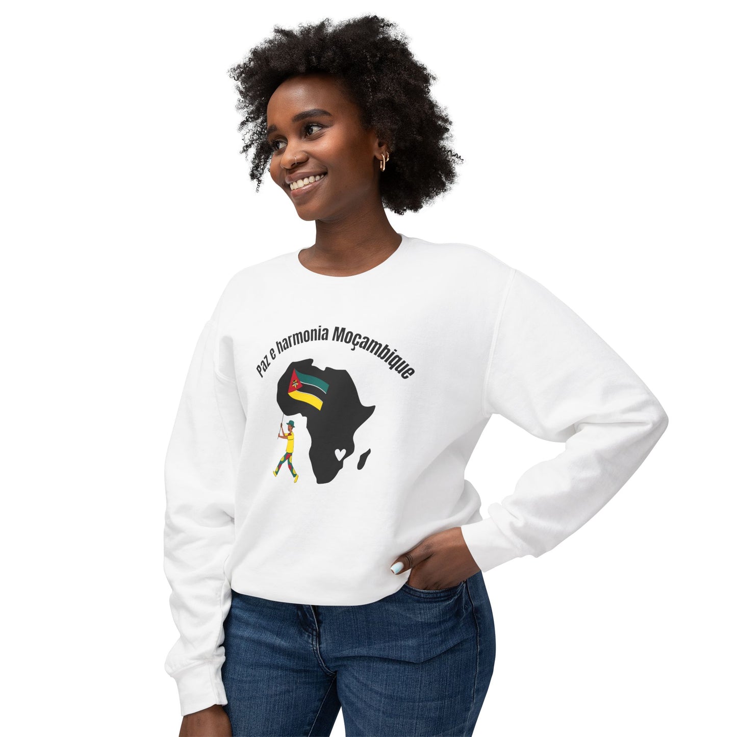 Paz e Harmonia Mocambique Unisex Sweatshirt